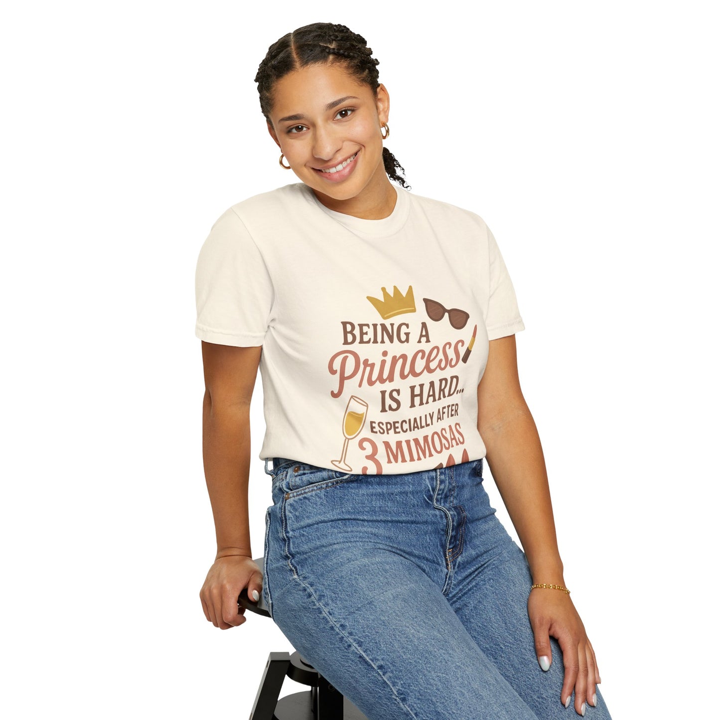 Being a Princess T-shirt, Unisex Tee, Gift for Her, Fun Party Shirt, Women's Humor Top, Cute Brunch Outfit