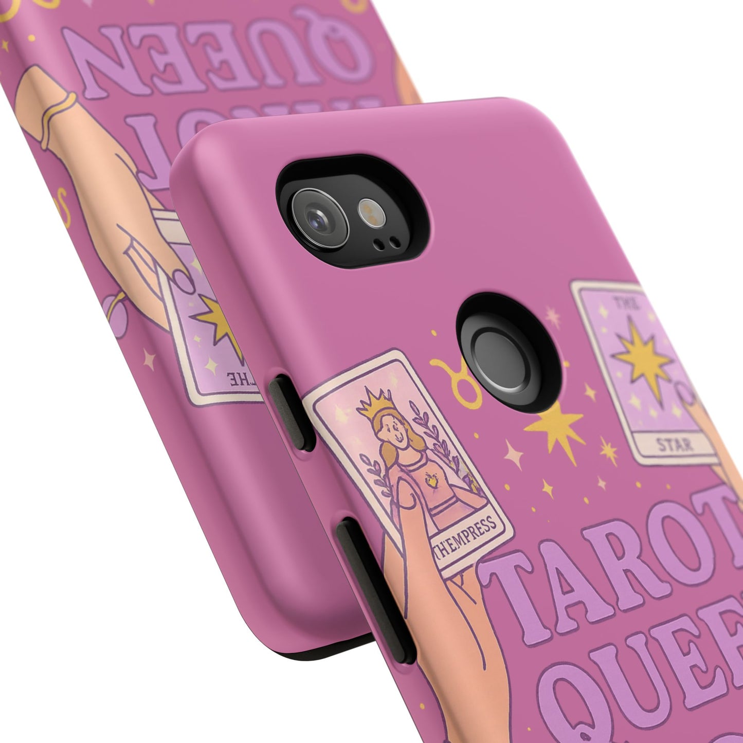 Tarot Queen Phone Case - Mystical Protection for Tarot Lovers, Astrology Gift, Phone Accessory, Witchy Vibe, Unique Smartphone Case