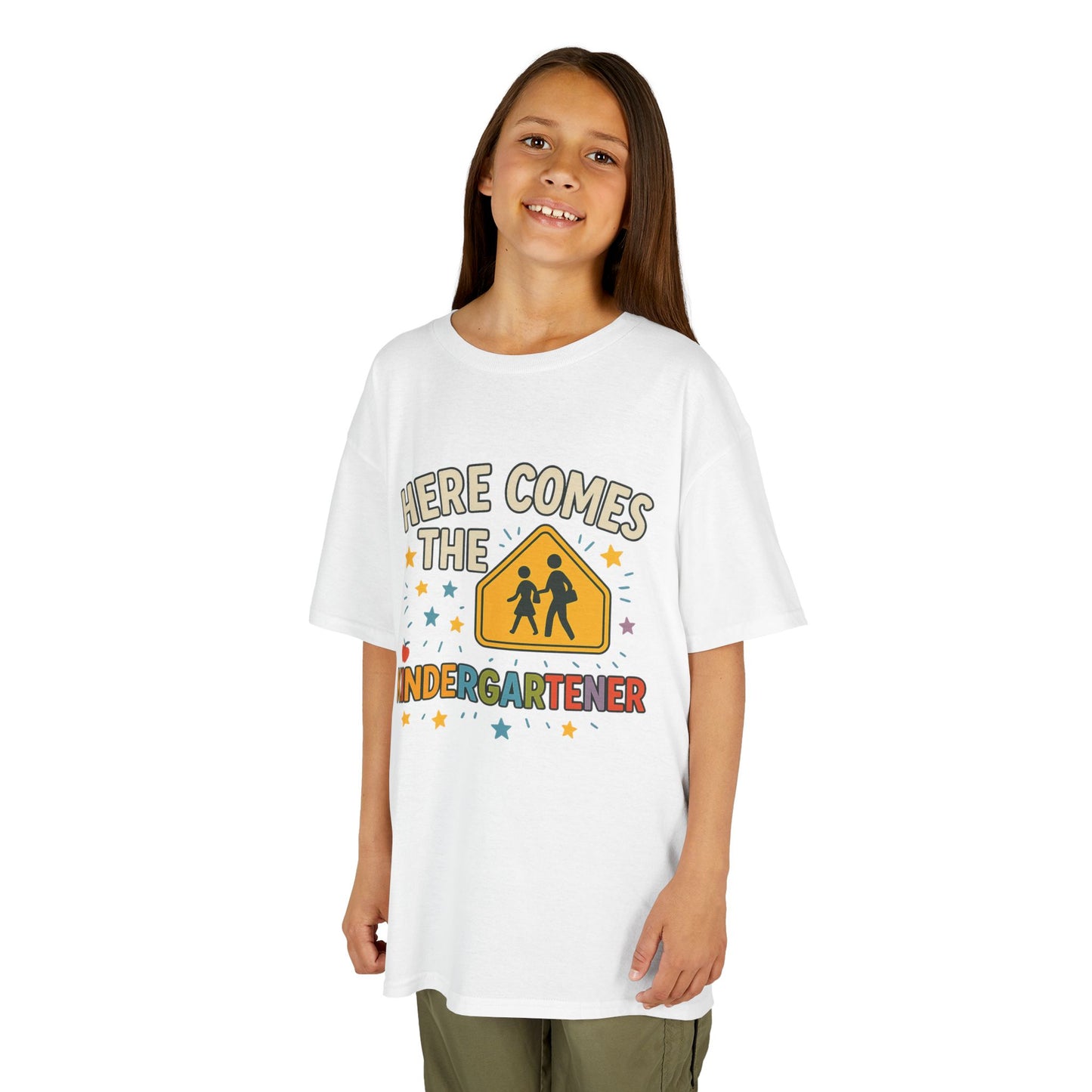 Kids Kindergarten Tee, Funny Kids Shirt, Back to School T-Shirt, Gift for Kindergarteners, Cute Kids Apparel