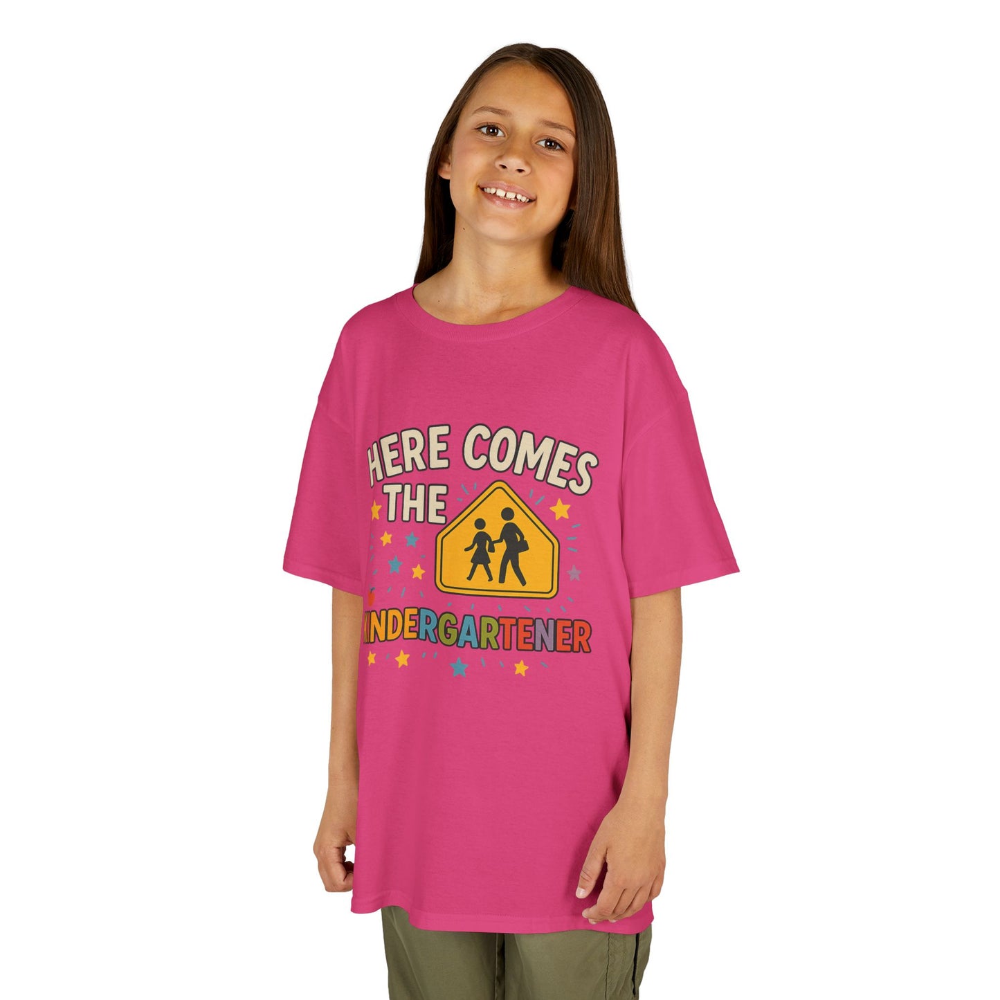 Kids Kindergarten Tee, Funny Kids Shirt, Back to School T-Shirt, Gift for Kindergarteners, Cute Kids Apparel
