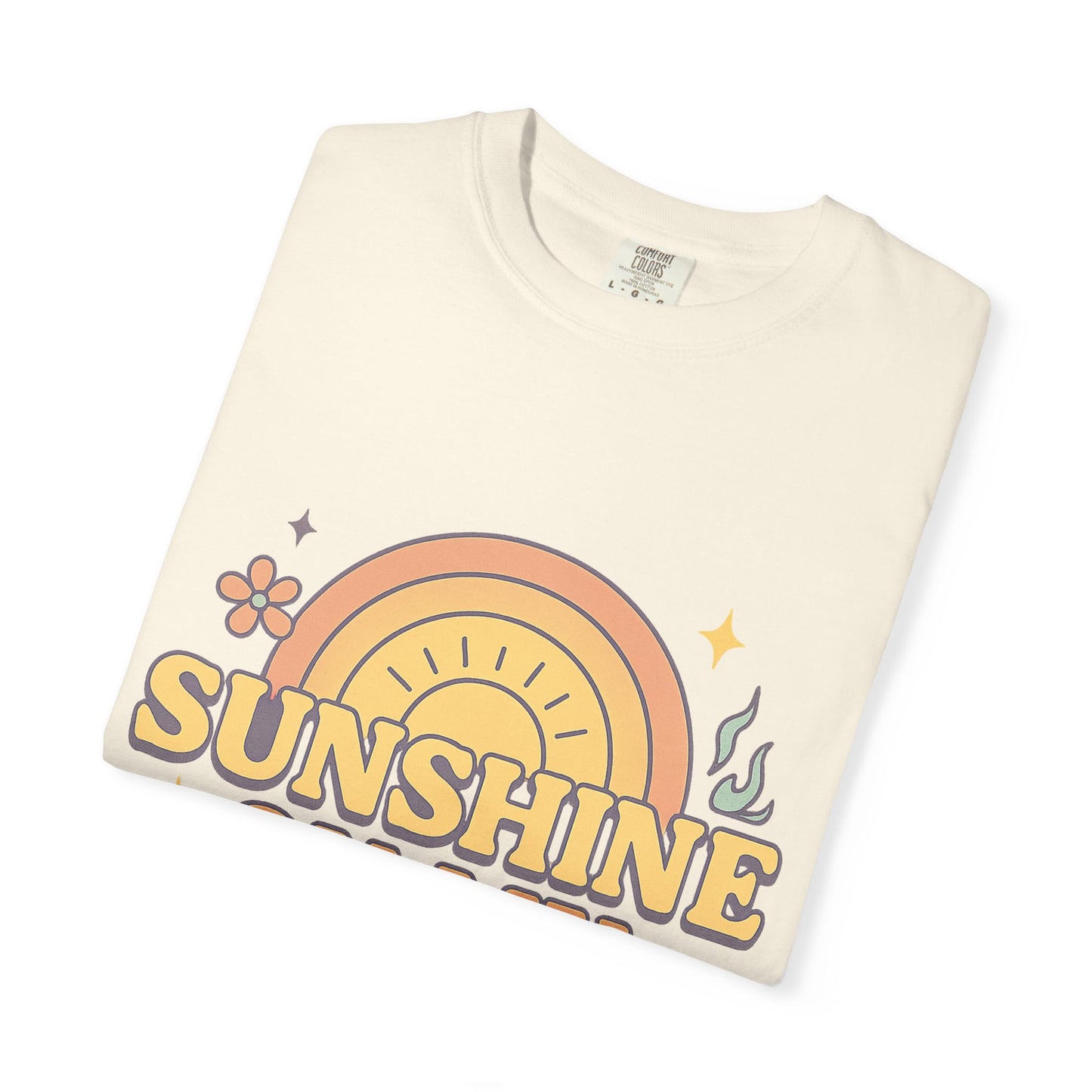 Sunshine Mind T-shirt, Unisex Vintage Tee, Perfect Gift for Summer, Relaxed Casual Wear, Gift for Friends