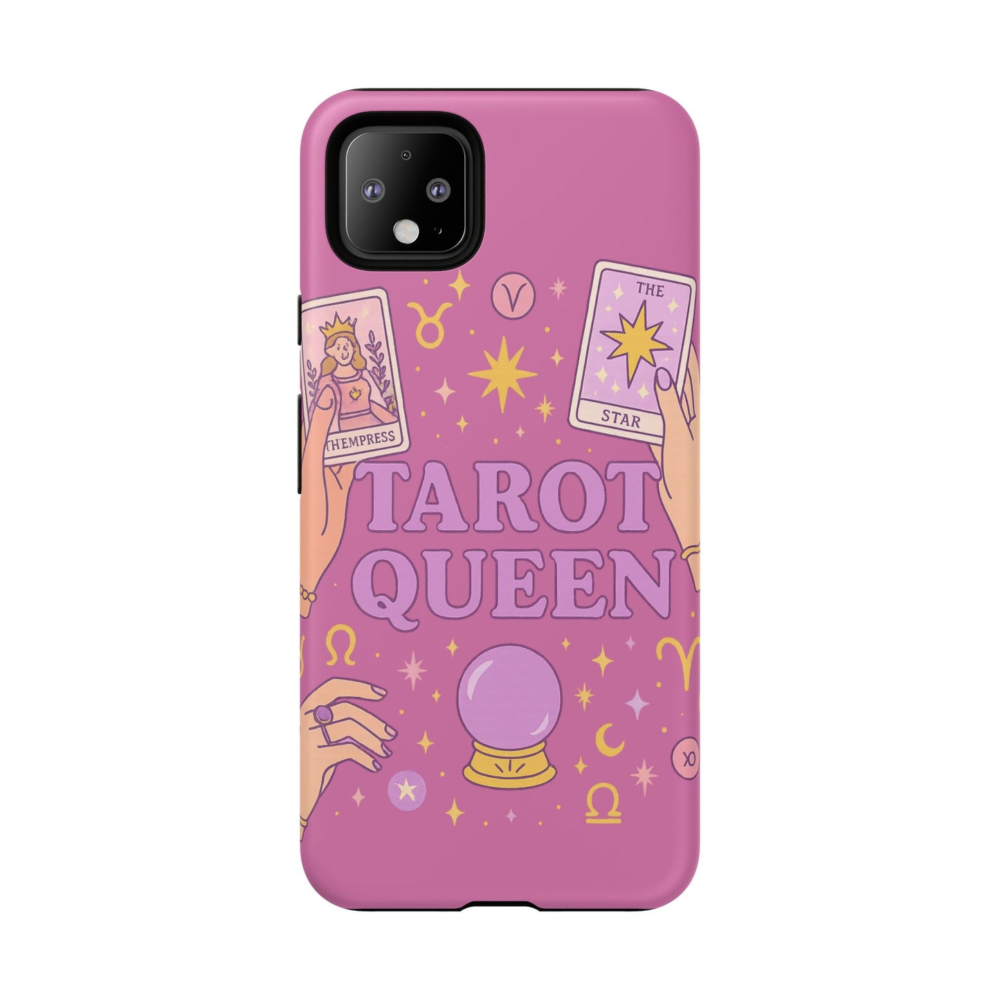 Tarot Queen Phone Case - Mystical Protection for Tarot Lovers, Astrology Gift, Phone Accessory, Witchy Vibe, Unique Smartphone Case