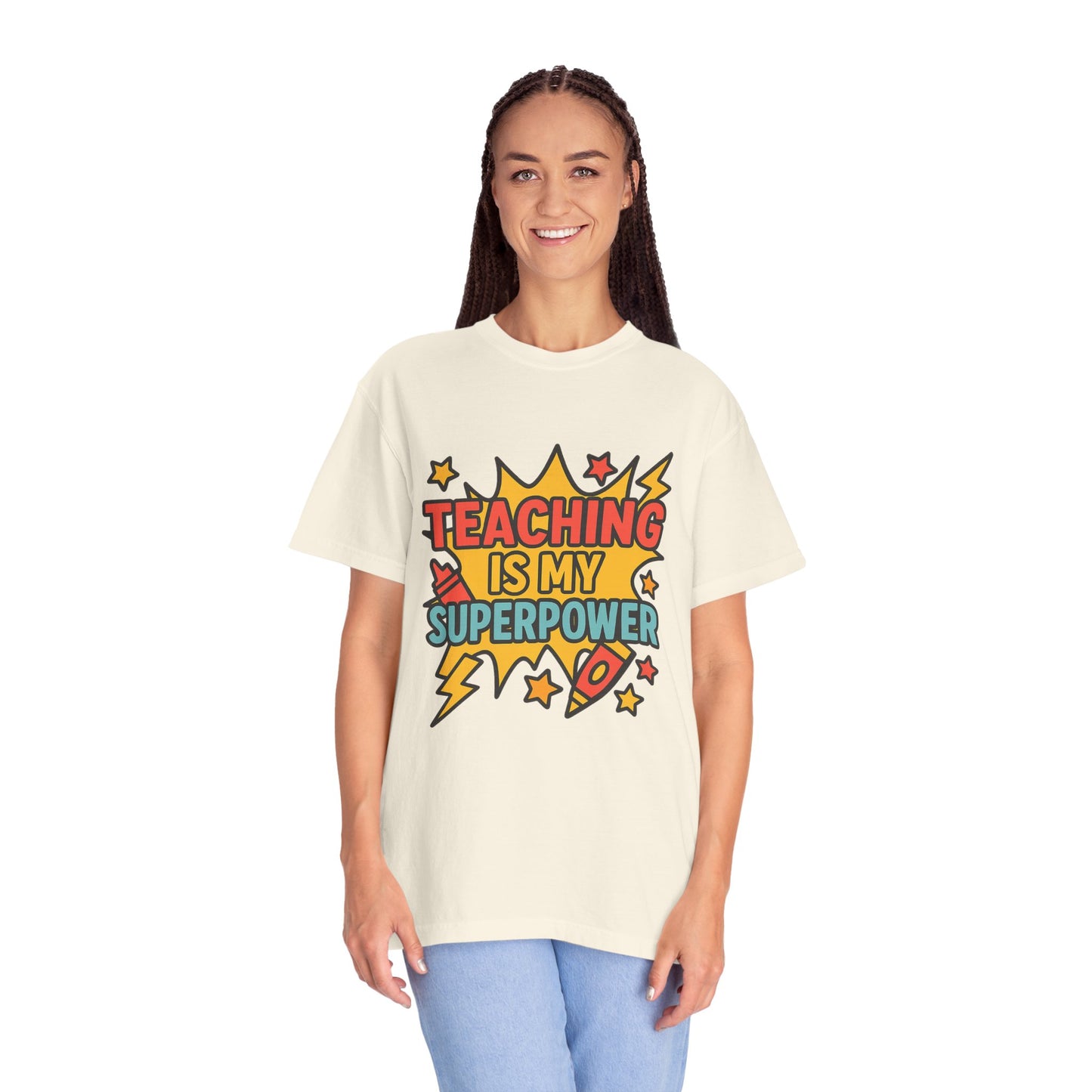 Teacher T-shirt - 'Teaching is My Superpower'