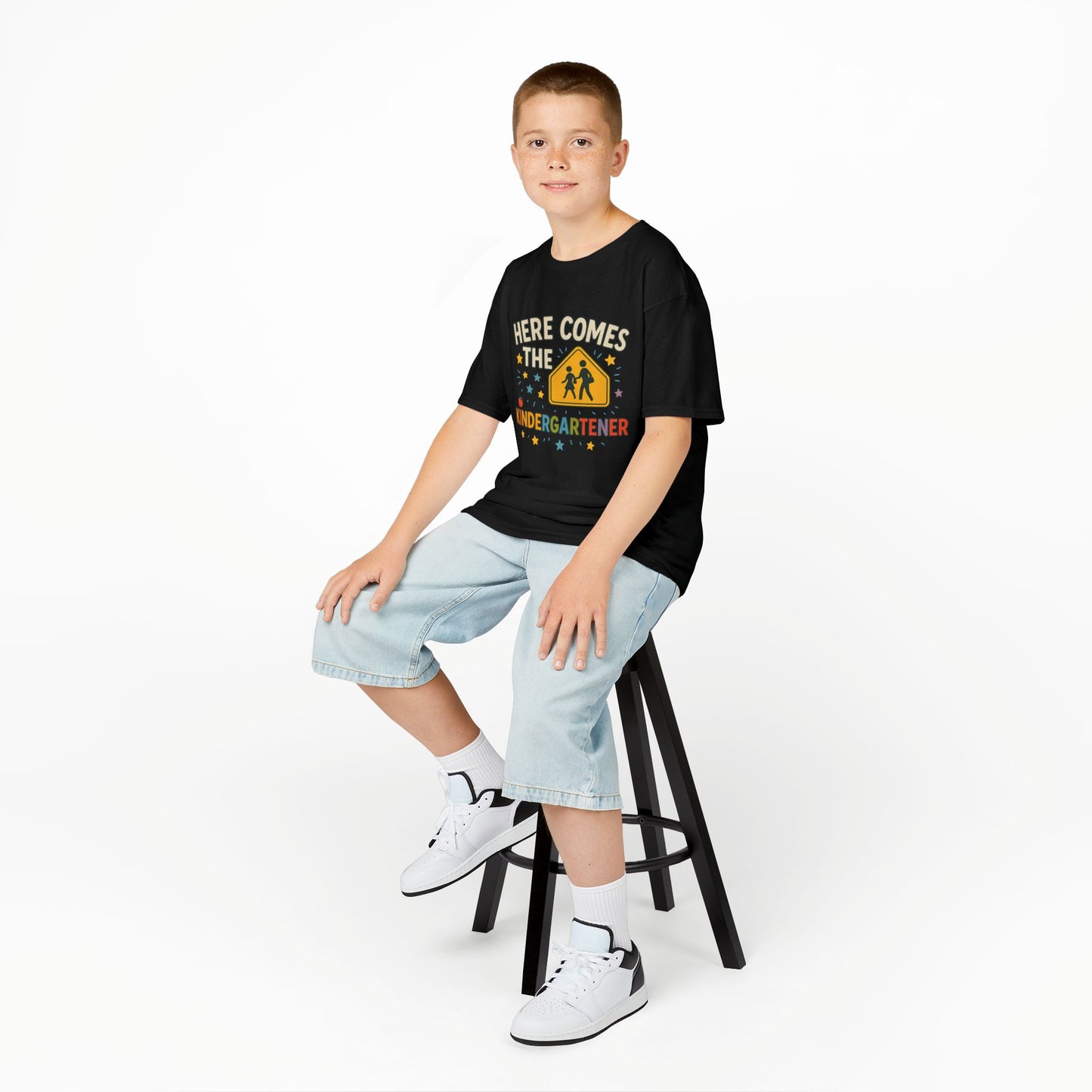 Kids Kindergarten Tee, Funny Kids Shirt, Back to School T-Shirt, Gift for Kindergarteners, Cute Kids Apparel