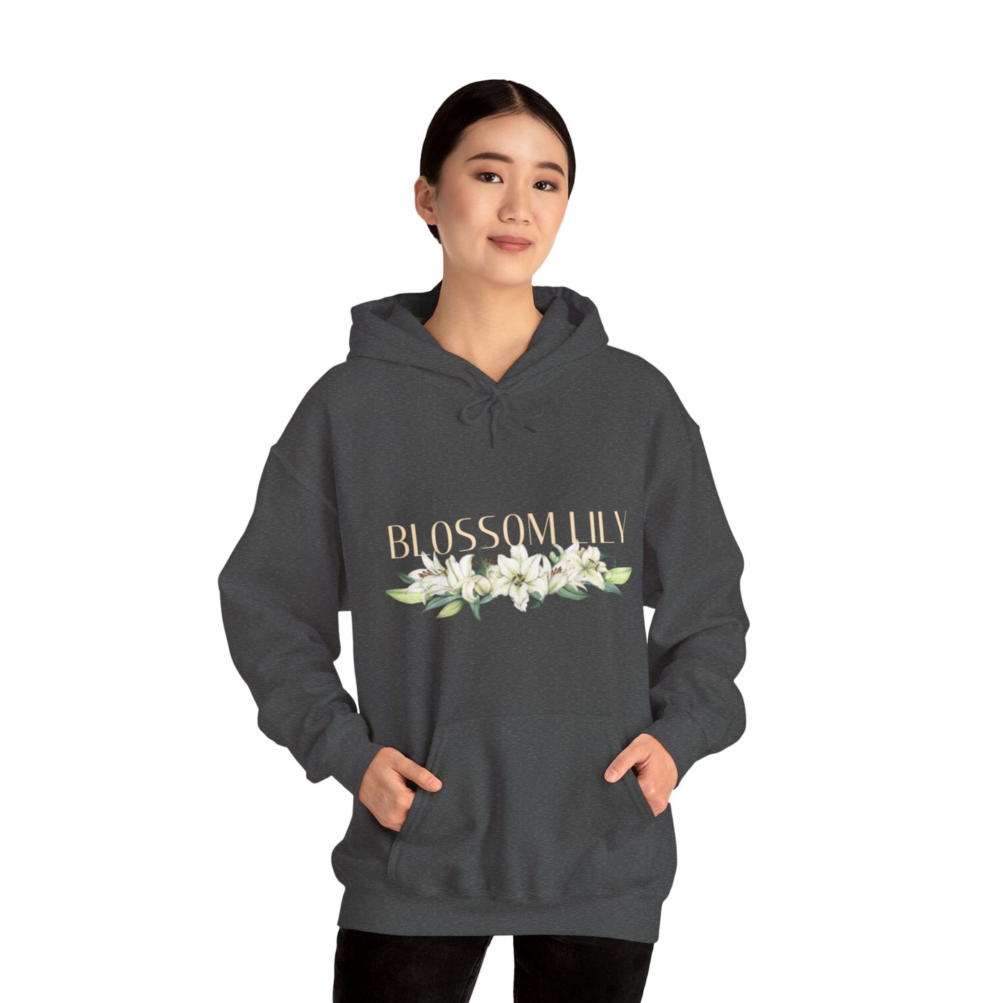 Floral Print Unisex Hoodie, Cozy Gift, Casual Style, Trendy Sweatshirt for Everyday Wear, Spring Fashion, Perfect for Nature Lovers