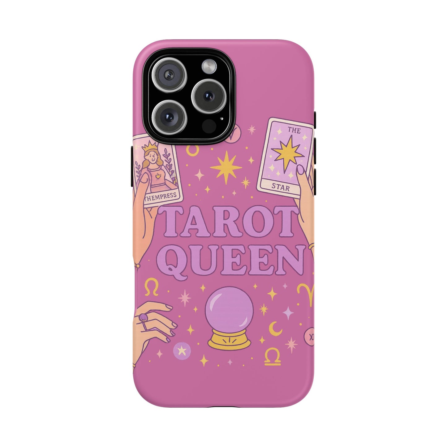 Tarot Queen Phone Case - Mystical Protection for Tarot Lovers, Astrology Gift, Phone Accessory, Witchy Vibe, Unique Smartphone Case