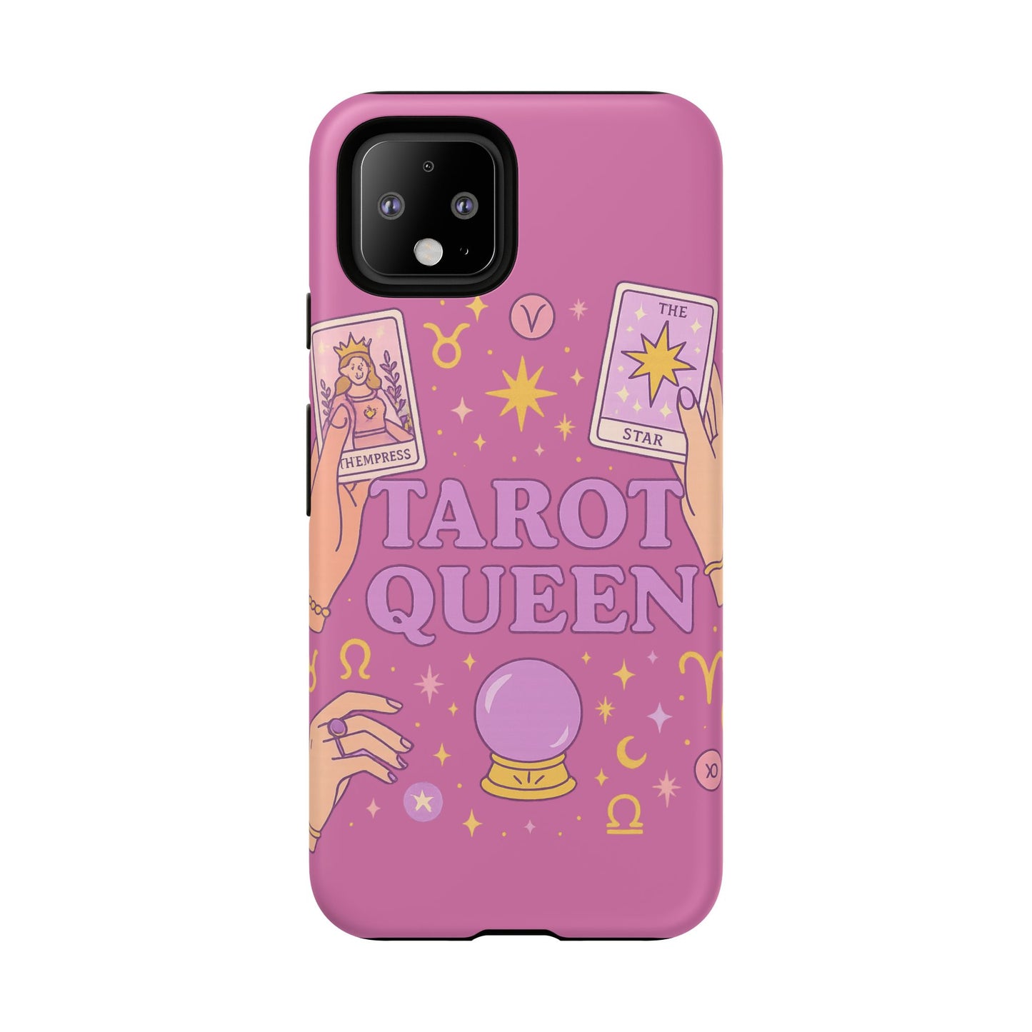 Tarot Queen Phone Case - Mystical Protection for Tarot Lovers, Astrology Gift, Phone Accessory, Witchy Vibe, Unique Smartphone Case