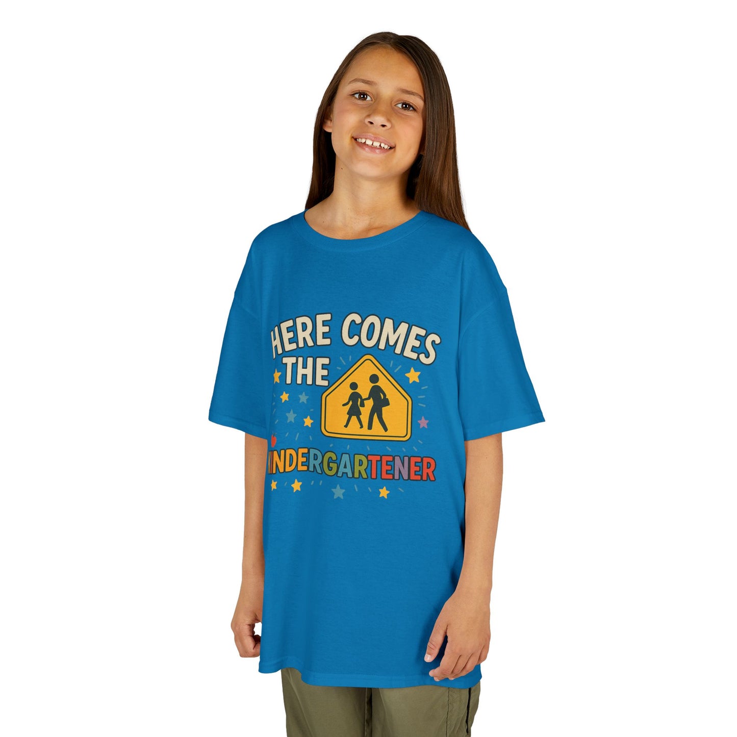 Kids Kindergarten Tee, Funny Kids Shirt, Back to School T-Shirt, Gift for Kindergarteners, Cute Kids Apparel
