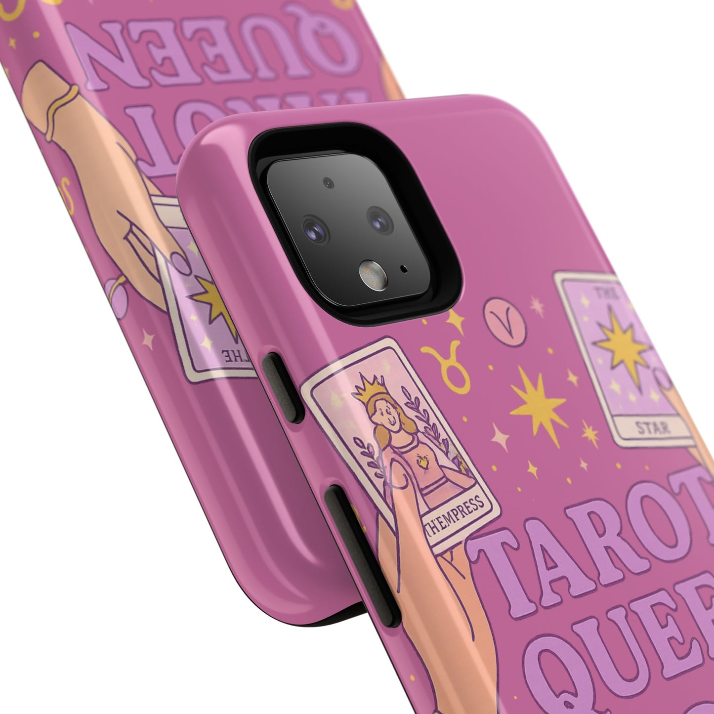 Tarot Queen Phone Case - Mystical Protection for Tarot Lovers, Astrology Gift, Phone Accessory, Witchy Vibe, Unique Smartphone Case