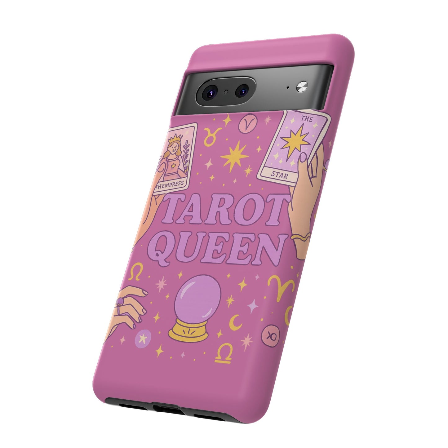 Tarot Queen Phone Case - Mystical Protection for Tarot Lovers, Astrology Gift, Phone Accessory, Witchy Vibe, Unique Smartphone Case