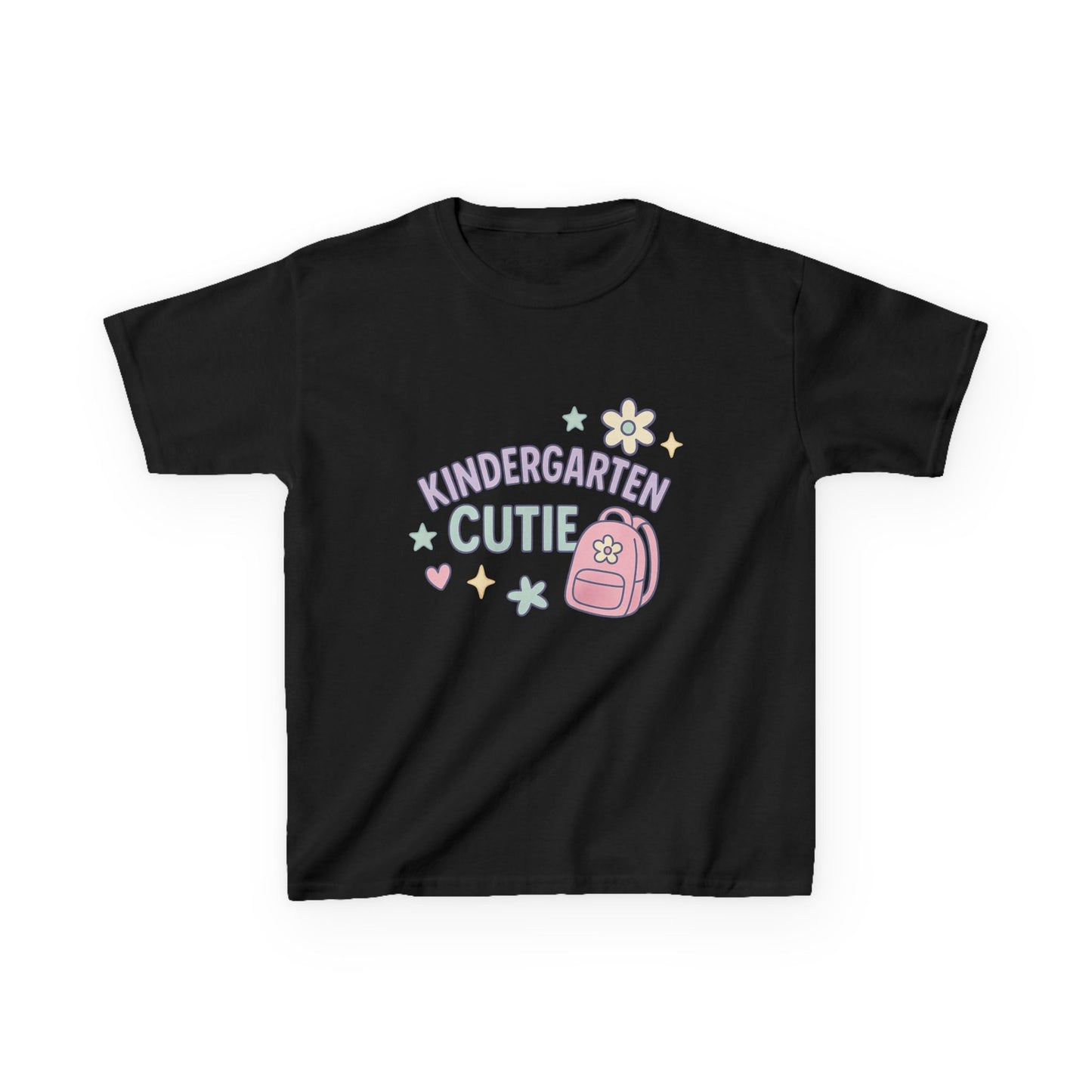 Kindergarten Cutie Tee for Kids, Cute Kids T-Shirt, Back to School Tee, Birthday Gift, Everyday Wear, Fun Classroom Shirt