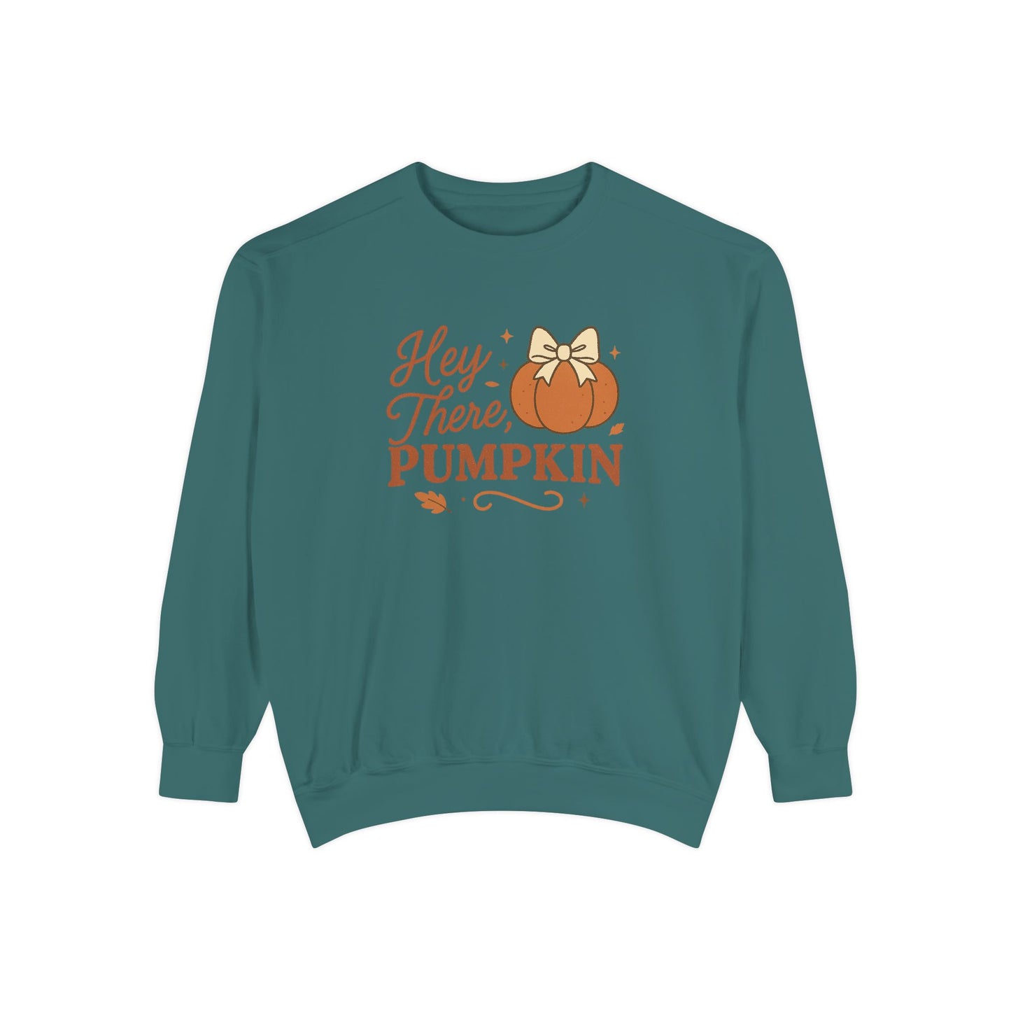 Hey There Pumpkin Comfort Colors Sweatshirt, Fall Fashion, Halloween Gift, Cozy Autumn Wear, Unisex Sweatshirt, Gift for Her