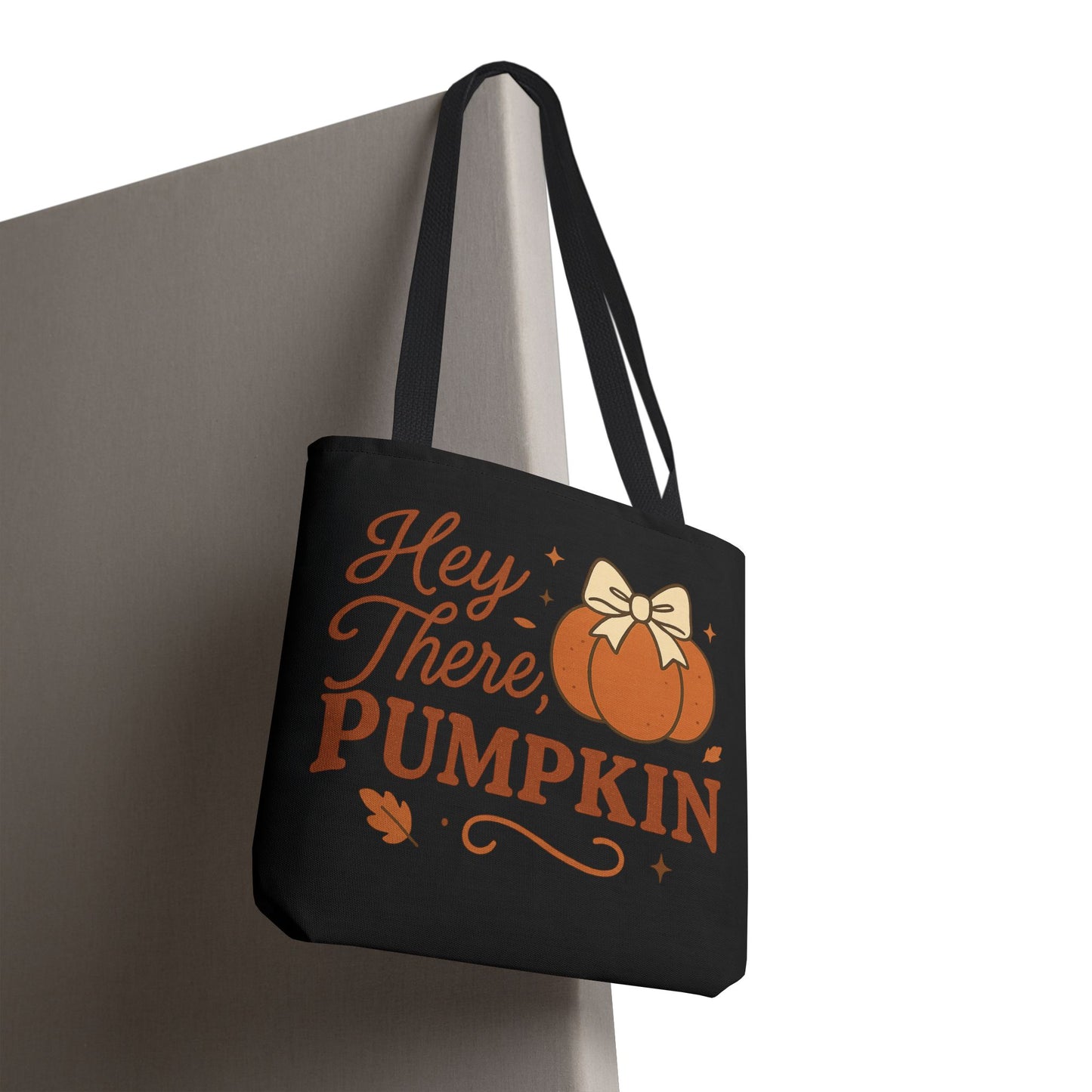 Fall Pumpkin Tote Bag, Hey There Pumpkin Bag, Halloween Tote, Autumn Shopping Bag, Cute Fall Accessory, Seasonal Gift