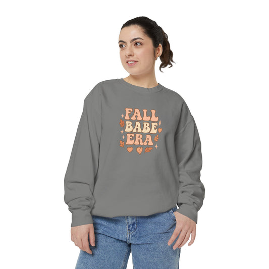 Autumn Vibes Comfort Colors Sweatshirt | Fall Babe Era Pullover, Cozy Fall Clothing, Unisex Apparel, Perfect for Thanksgiving, Gift for Her