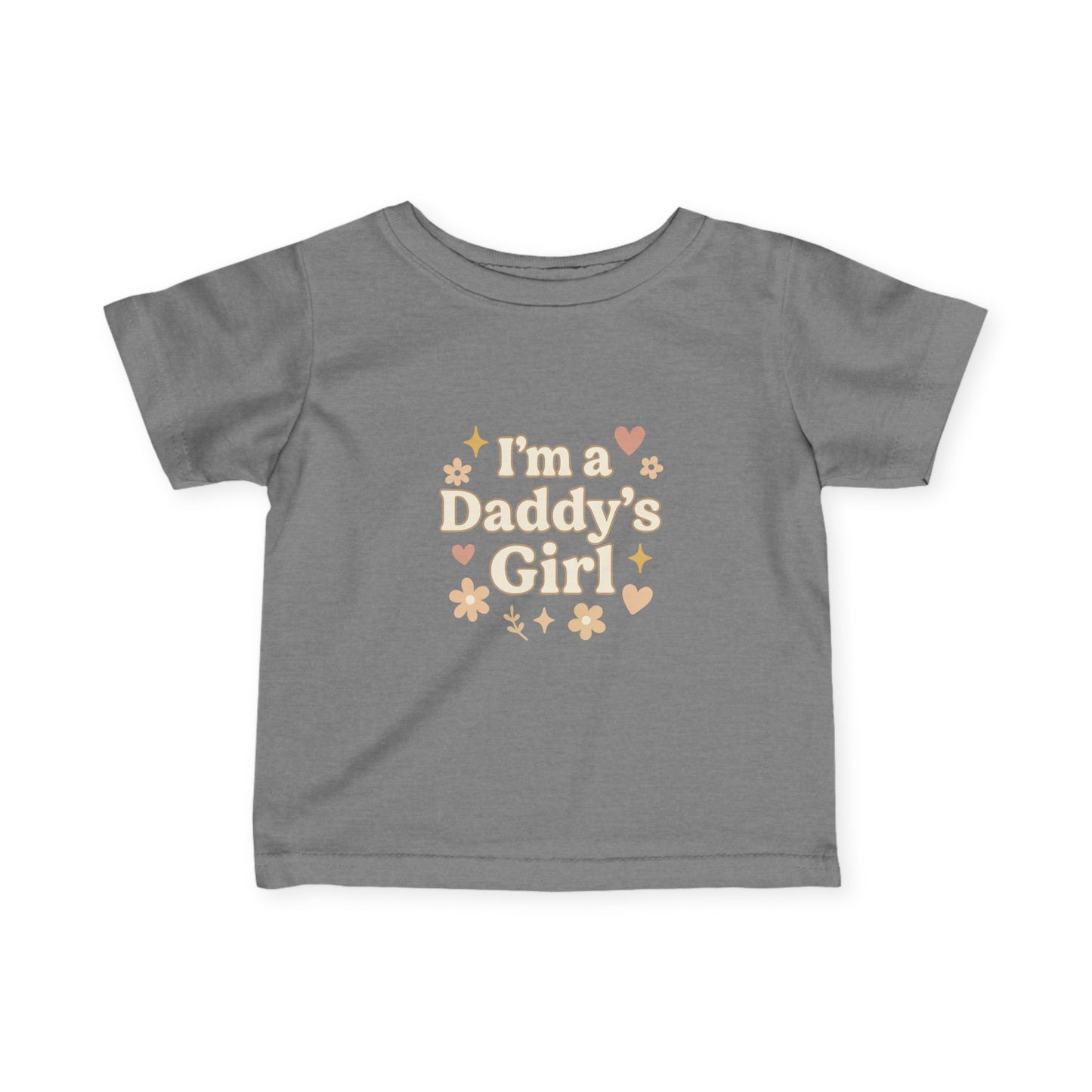 Daddy's Girl Infant Tee, Cute Baby Shirt, Toddler Gift, Newborn Outfit, Family Matching Tees, Baby Shower Gift