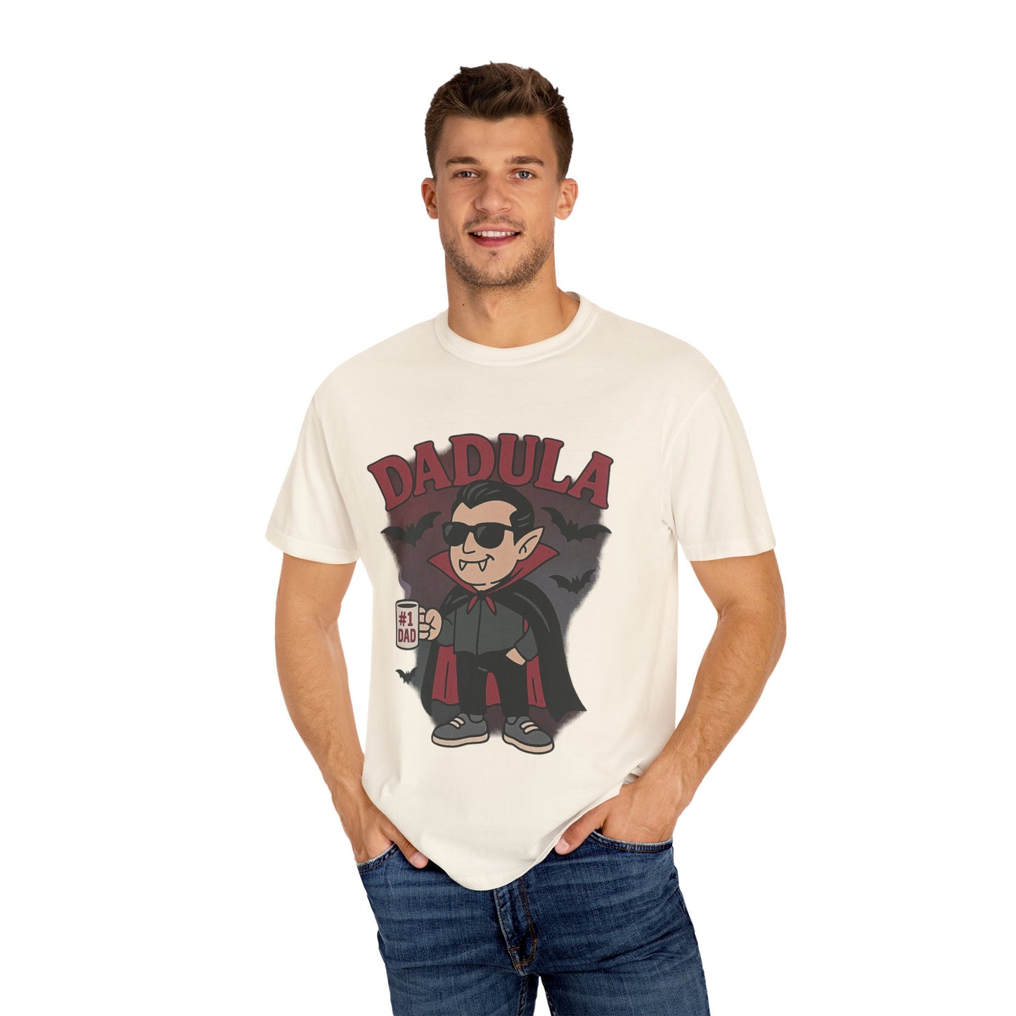 Funny Dadula Halloween Comfort Colors T-Shirt | Funny Dad Humor Tee, Father's Day Gift, Halloween Costume Shirt, Unique Dad Apparel, Casual Wear