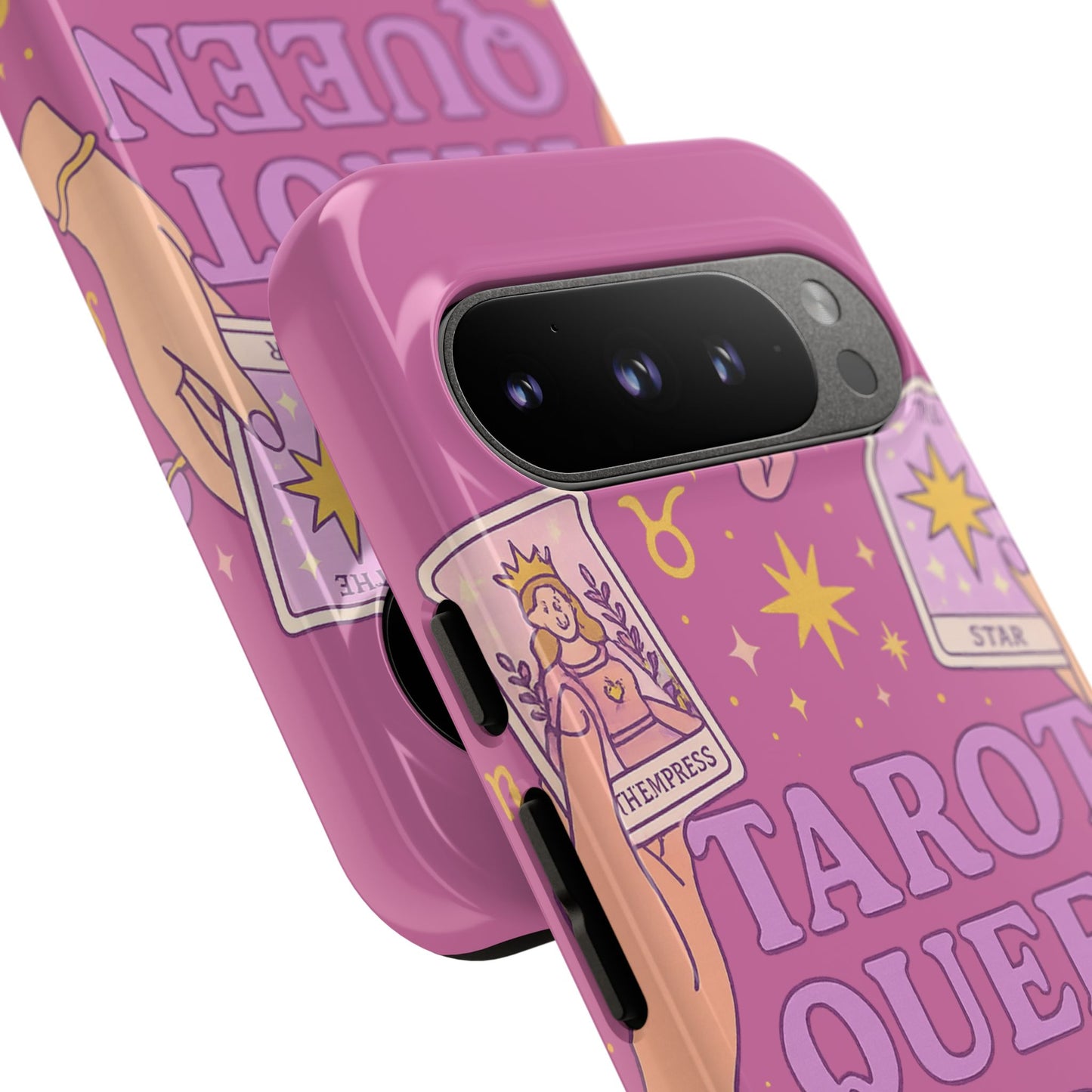 Tarot Queen Phone Case - Mystical Protection for Tarot Lovers, Astrology Gift, Phone Accessory, Witchy Vibe, Unique Smartphone Case