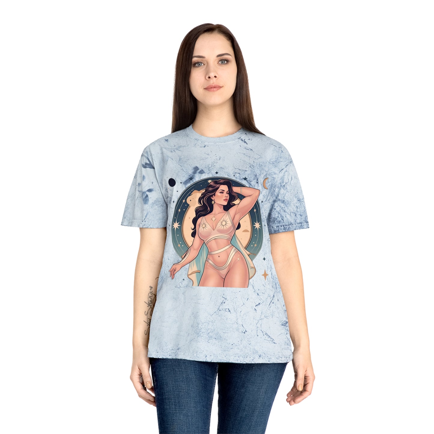 Celestial Vibes Unisex T-Shirt, Trendy Graphic Tee, Astrology Apparel, Unique Gift, Festival Wear, Casual Style