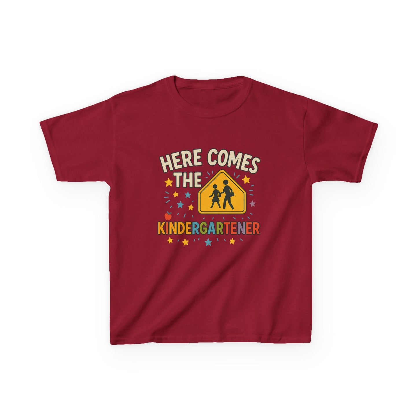 Kids Kindergarten Tee, Funny Kids Shirt, Back to School T-Shirt, Gift for Kindergarteners, Cute Kids Apparel