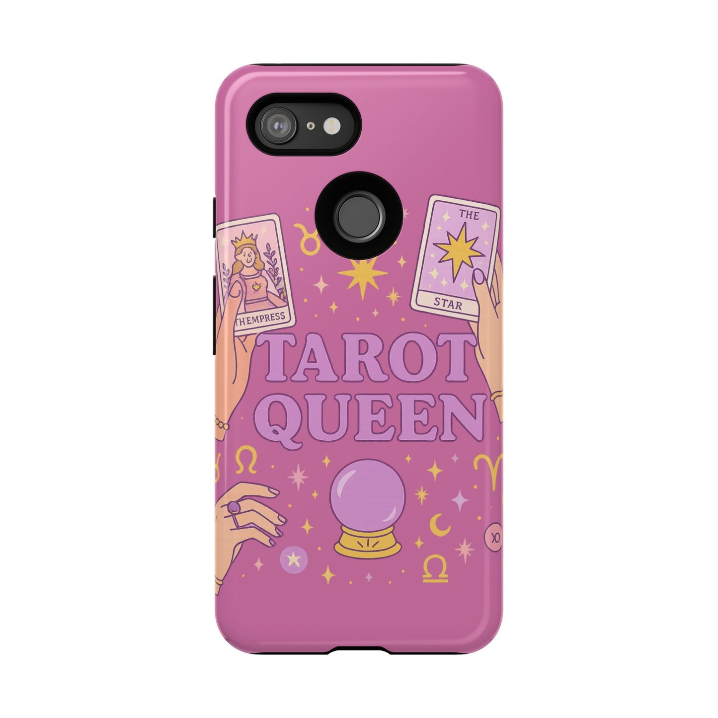 Tarot Queen Phone Case - Mystical Protection for Tarot Lovers, Astrology Gift, Phone Accessory, Witchy Vibe, Unique Smartphone Case