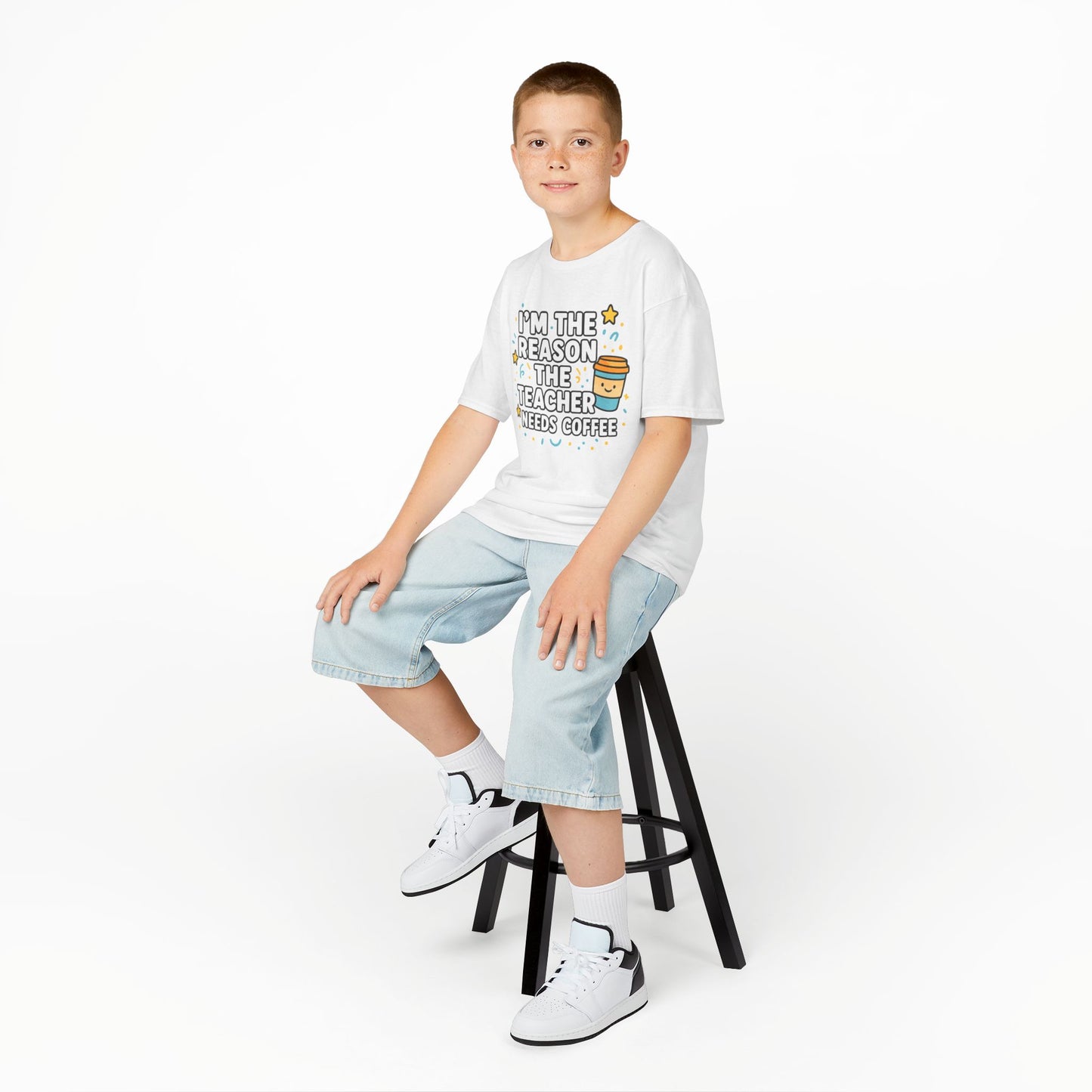 Cool Kids Tee - Fun Back to School Shirt, Kids Casual Wear, Summer Fashion, Birthday Gift, Youth Clothing, Celebrate Education