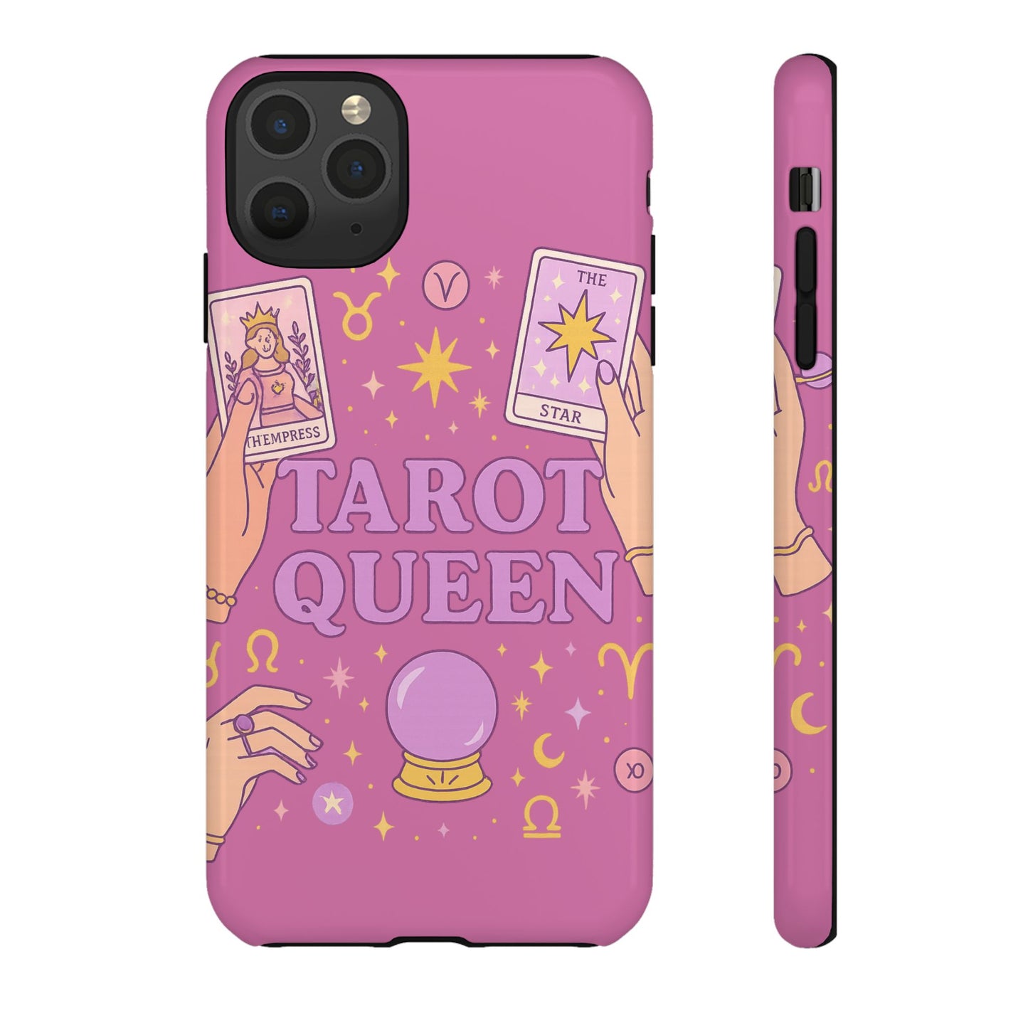 Tarot Queen Phone Case - Mystical Protection for Tarot Lovers, Astrology Gift, Phone Accessory, Witchy Vibe, Unique Smartphone Case