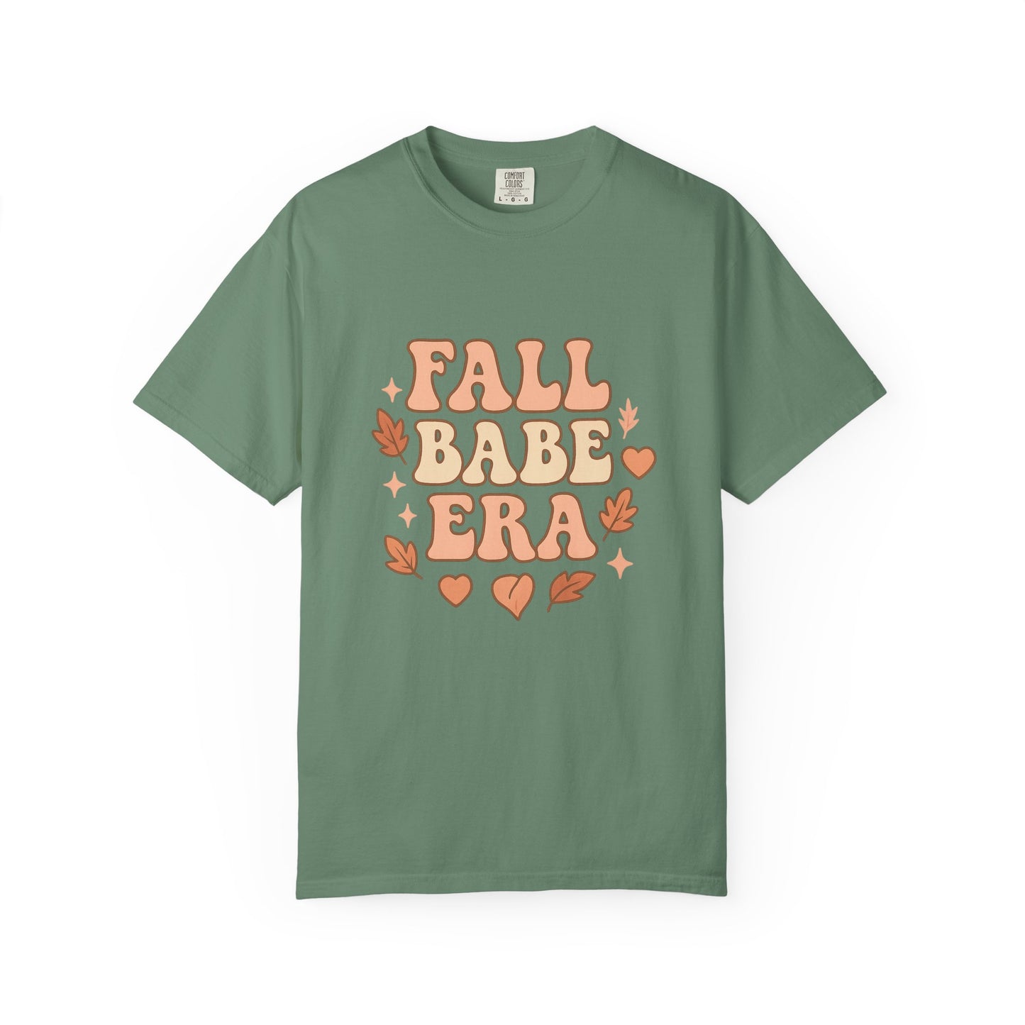 Fall Babe Era Comfort Colors T-shirt, Cozy Autumn Tee, Seasonal Fashion, Cute Graphic Shirt, Thanksgiving Outfit