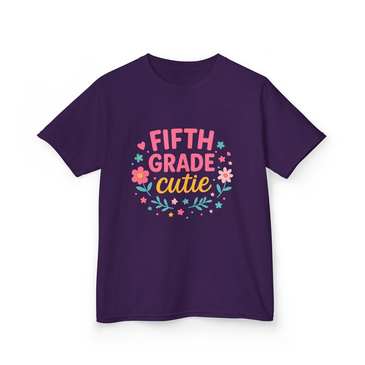 Fifth Grade Cuttie Kids Tee, Cute Kids Shirt, Graduation Gift, Back to School, Birthday Tee, Trendy Children’s Apparel