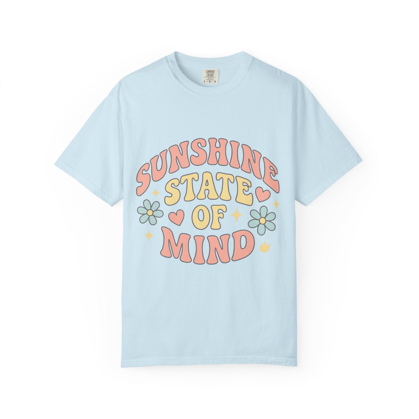 Sunshine State of Mind T-shirt, Summer Vibes Tee, Unisex Casual Wear, Gift for Friends, Retro Inspired Shirt