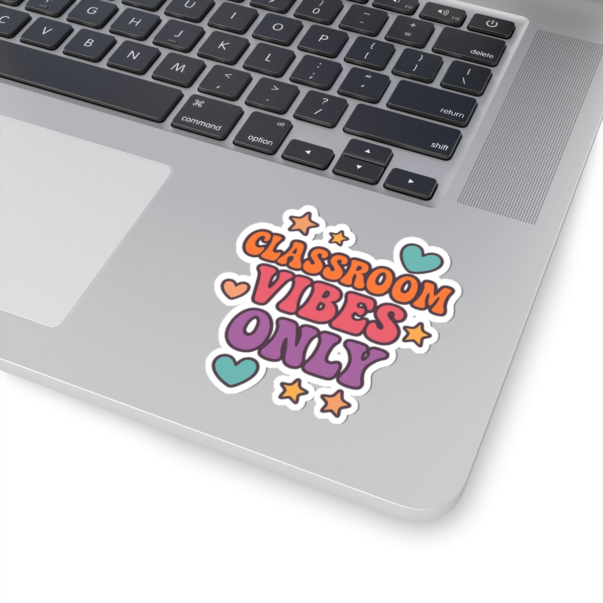 Classroom Vibes Only Stickers | Fun Decals for School, Laptop, Water Bottle, Party Favors, Teacher Gifts, Kids' Decor