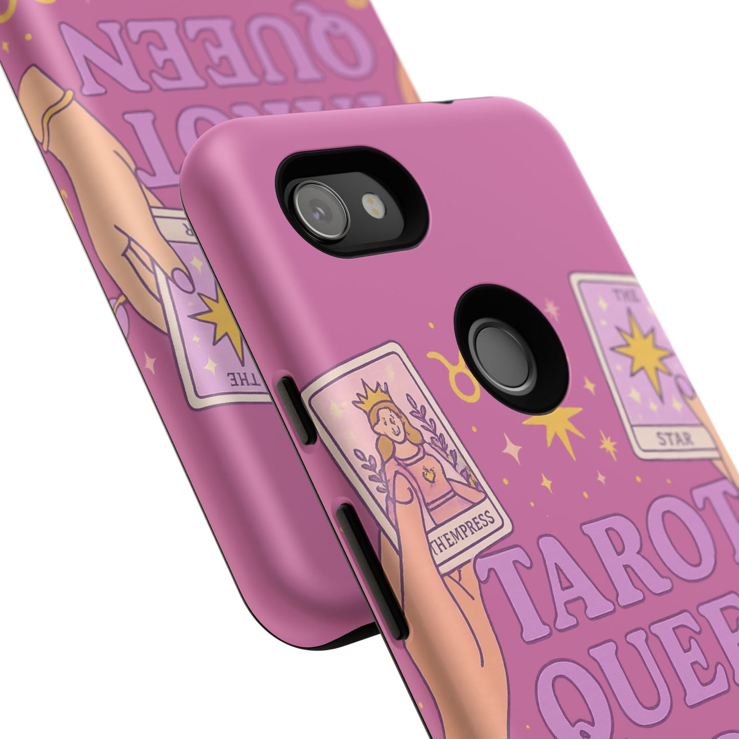 Tarot Queen Phone Case - Mystical Protection for Tarot Lovers, Astrology Gift, Phone Accessory, Witchy Vibe, Unique Smartphone Case