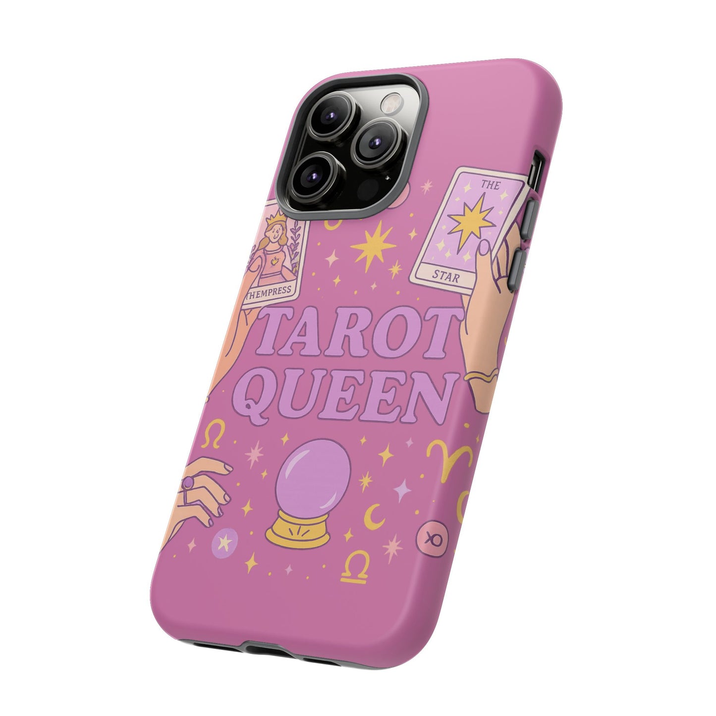 Tarot Queen Phone Case - Mystical Protection for Tarot Lovers, Astrology Gift, Phone Accessory, Witchy Vibe, Unique Smartphone Case