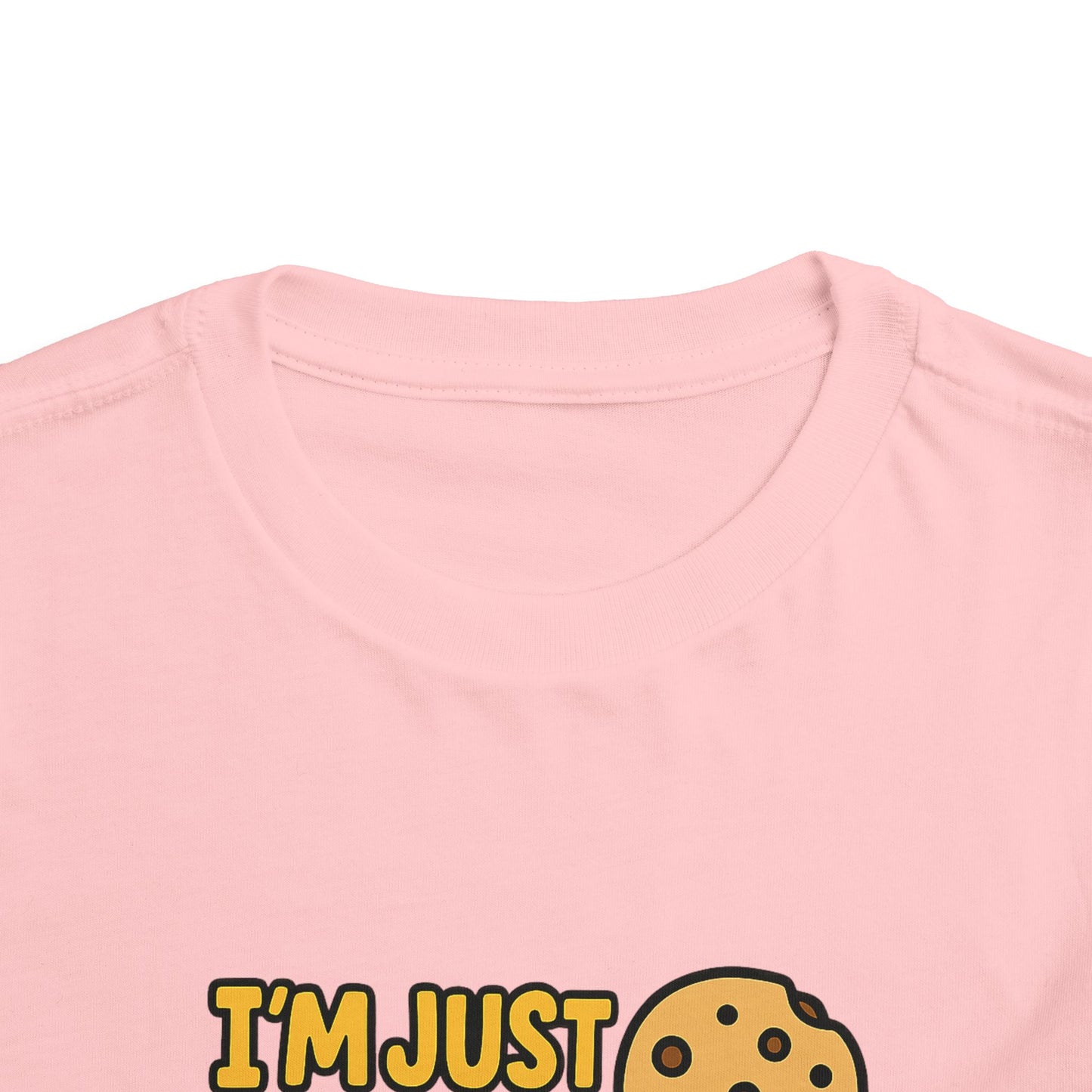 Funny Toddler Tee - I'm Just Here for the Snacks, Kids Short Sleeve Shirt, Snack Lover Gift, Playtime Top, Cute Toddler Clothing