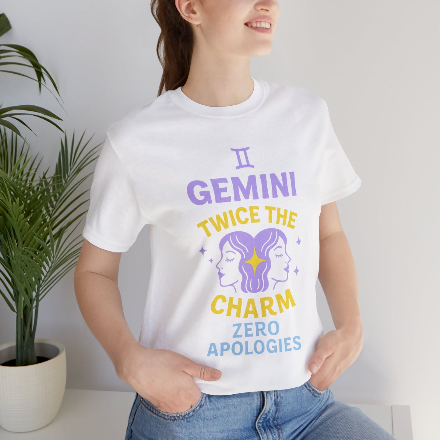 Gemini Zodiac Tee, Astrology Shirt, Horoscope Gift, Birthday Tee, Unisex Graphic T-Shirt