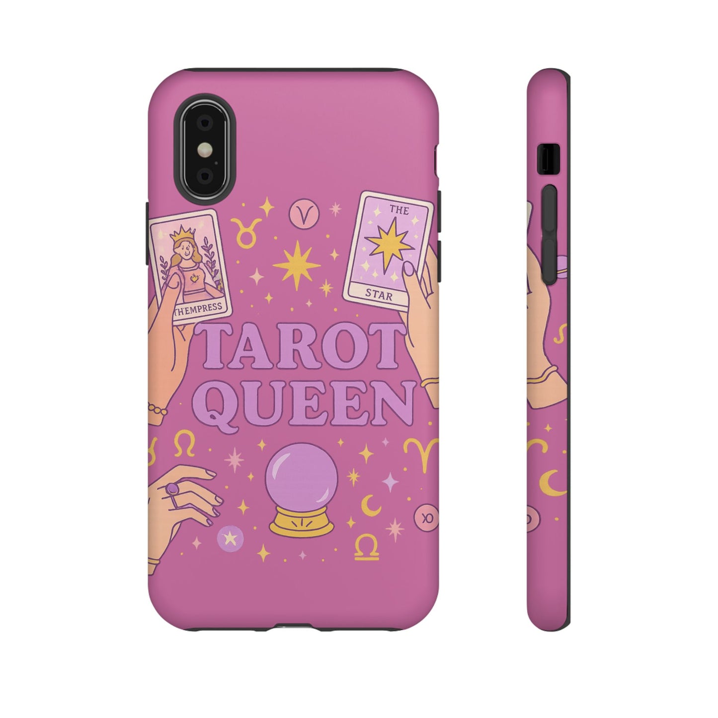 Tarot Queen Phone Case - Mystical Protection for Tarot Lovers, Astrology Gift, Phone Accessory, Witchy Vibe, Unique Smartphone Case