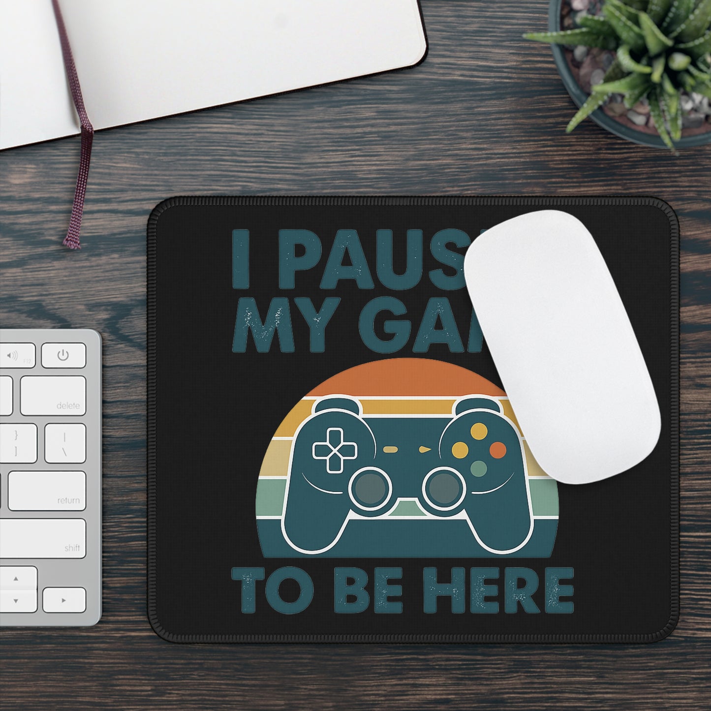 Fun Gaming Mouse Pad - Gamer Gift, Office Decor, Video Game Accessories, Desk Organization, Unique Mouse Mat