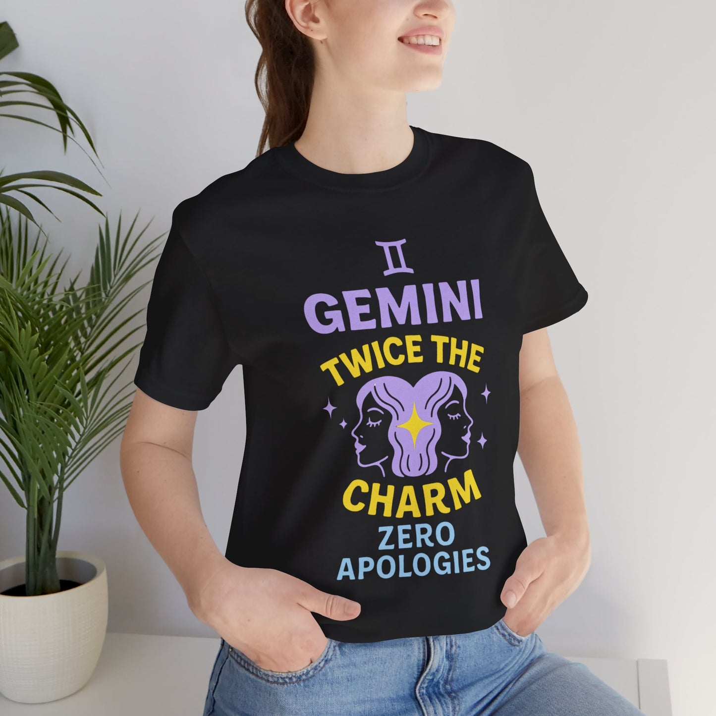 Gemini Zodiac Tee, Astrology Shirt, Horoscope Gift, Birthday Tee, Unisex Graphic T-Shirt