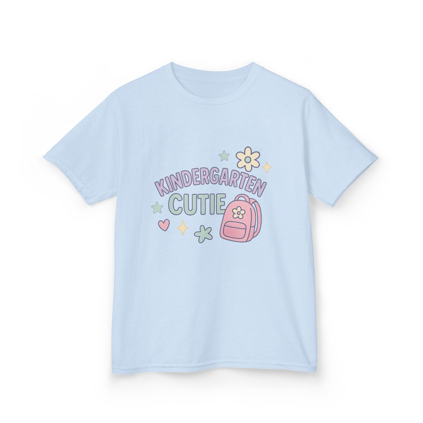 Kindergarten Cutie Tee for Kids, Cute Kids T-Shirt, Back to School Tee, Birthday Gift, Everyday Wear, Fun Classroom Shirt