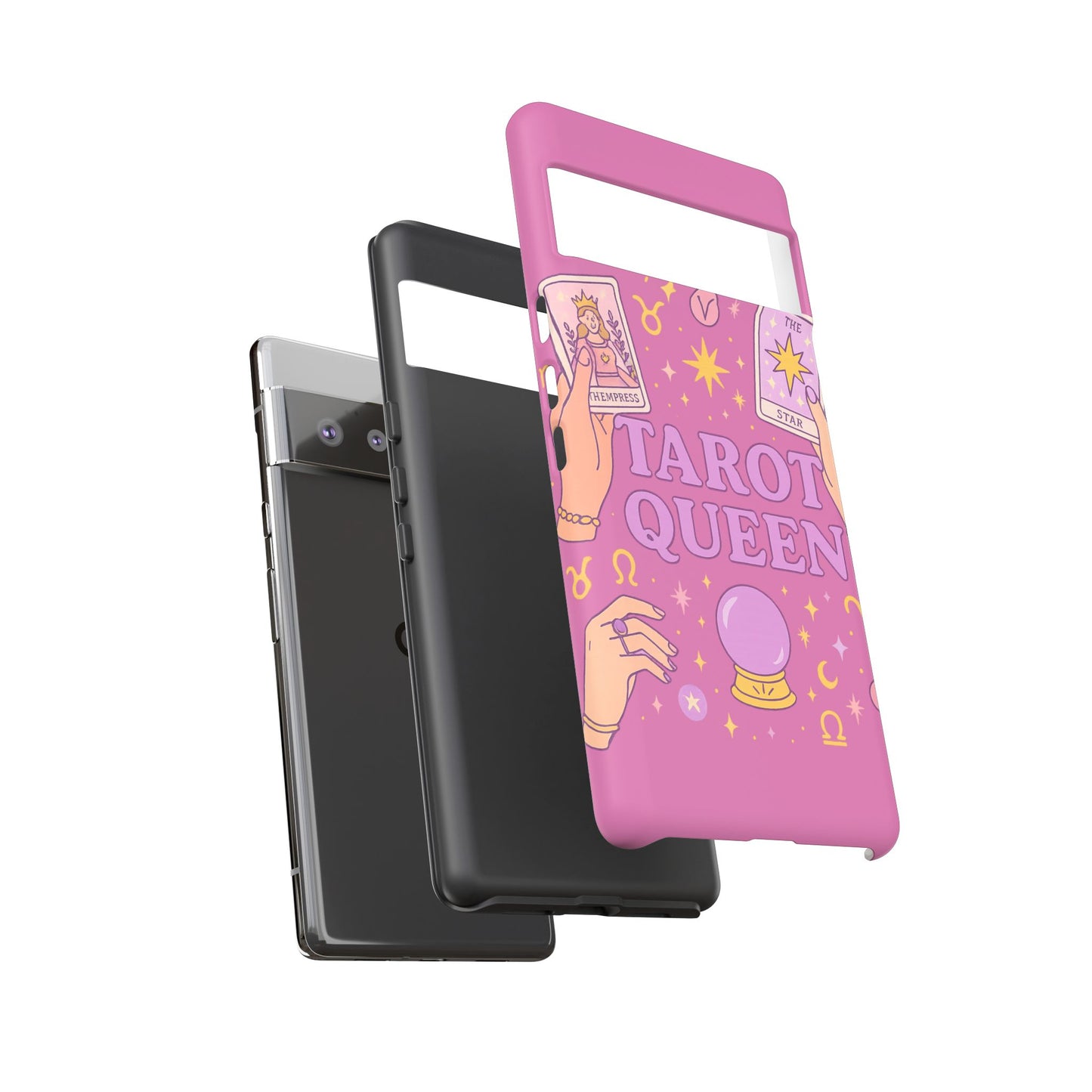 Tarot Queen Phone Case - Mystical Protection for Tarot Lovers, Astrology Gift, Phone Accessory, Witchy Vibe, Unique Smartphone Case