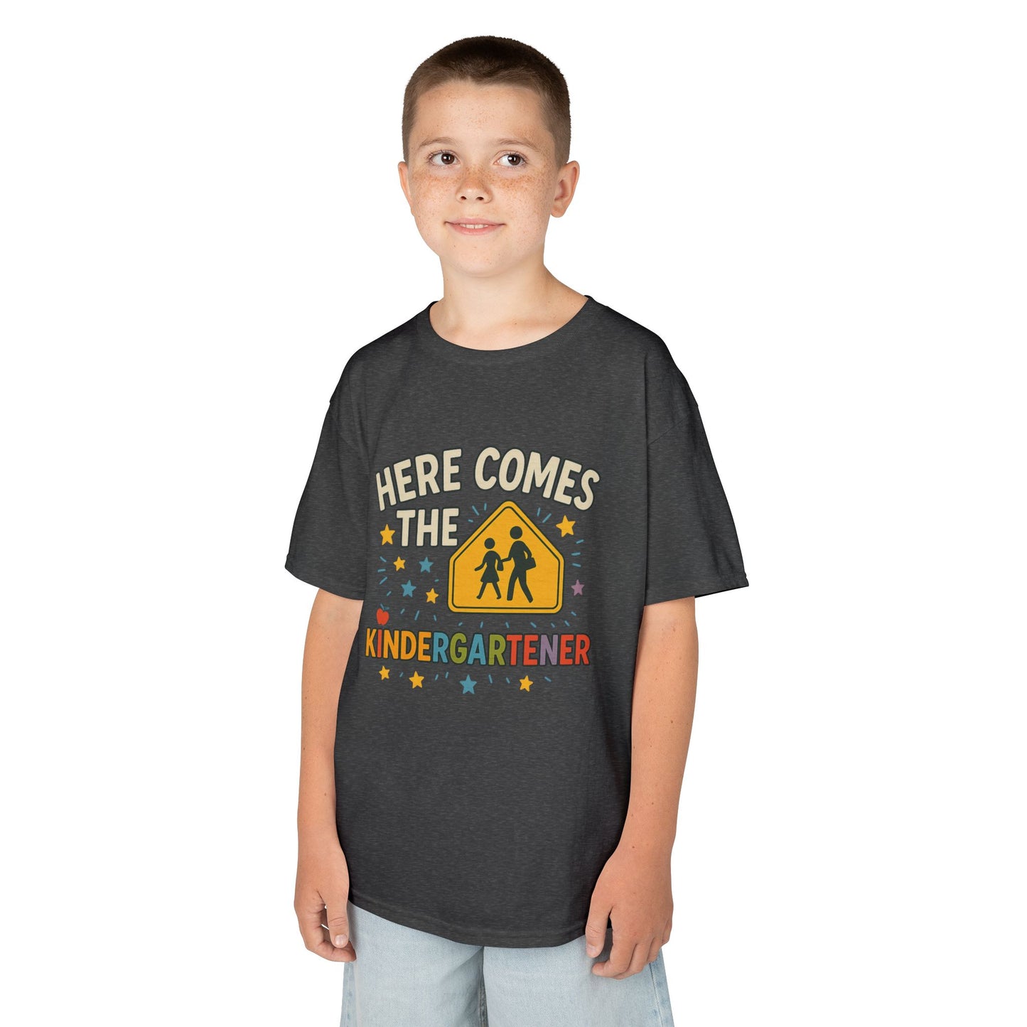 Kids Kindergarten Tee, Funny Kids Shirt, Back to School T-Shirt, Gift for Kindergarteners, Cute Kids Apparel