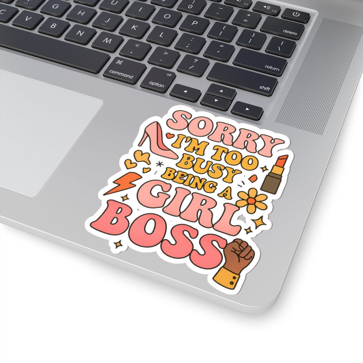 Chic Girl Boss Stickers | Empowerment Stickers for Laptops, Journals, Home Office Decor, Gifts for Her, Boss Lady Motivation