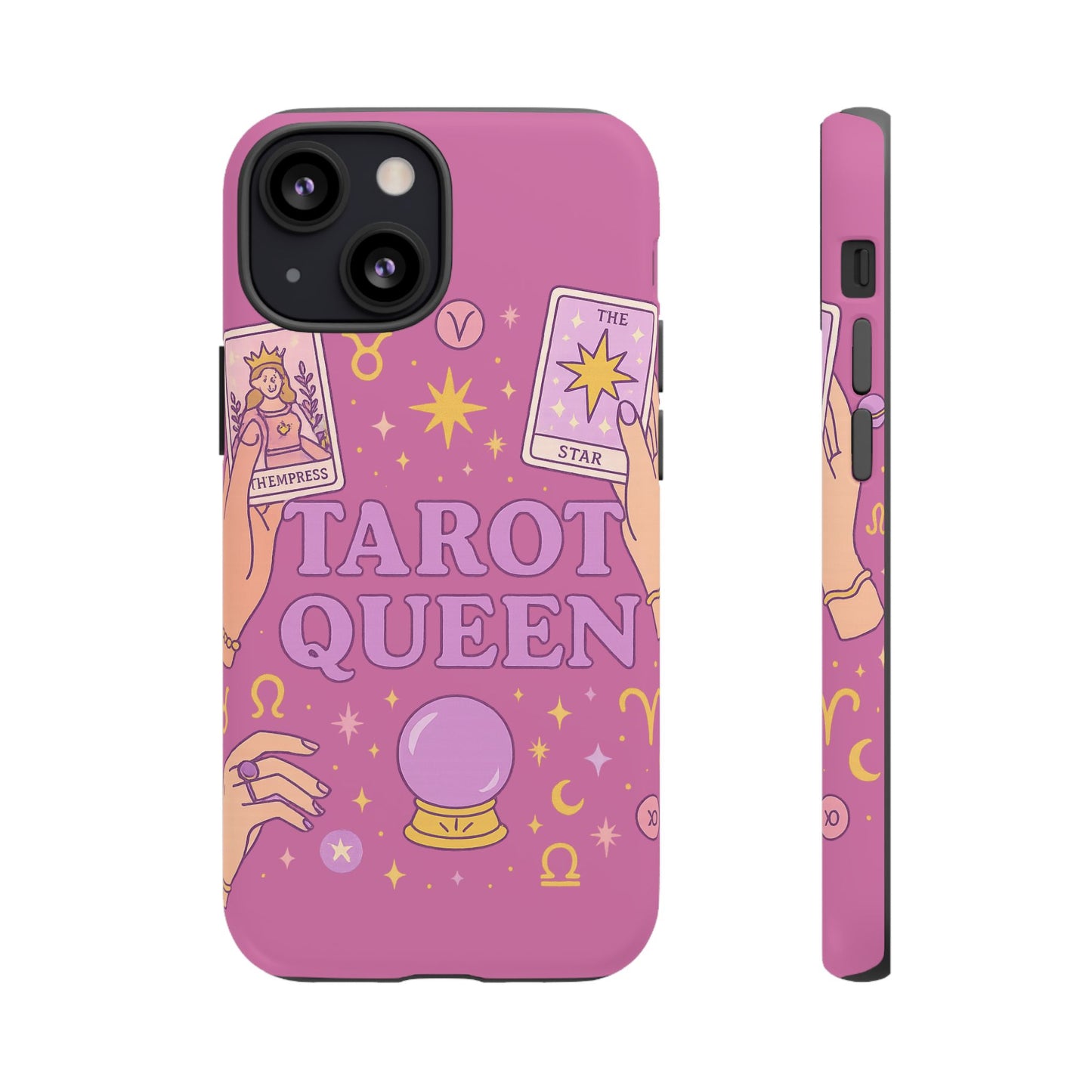 Tarot Queen Phone Case - Mystical Protection for Tarot Lovers, Astrology Gift, Phone Accessory, Witchy Vibe, Unique Smartphone Case