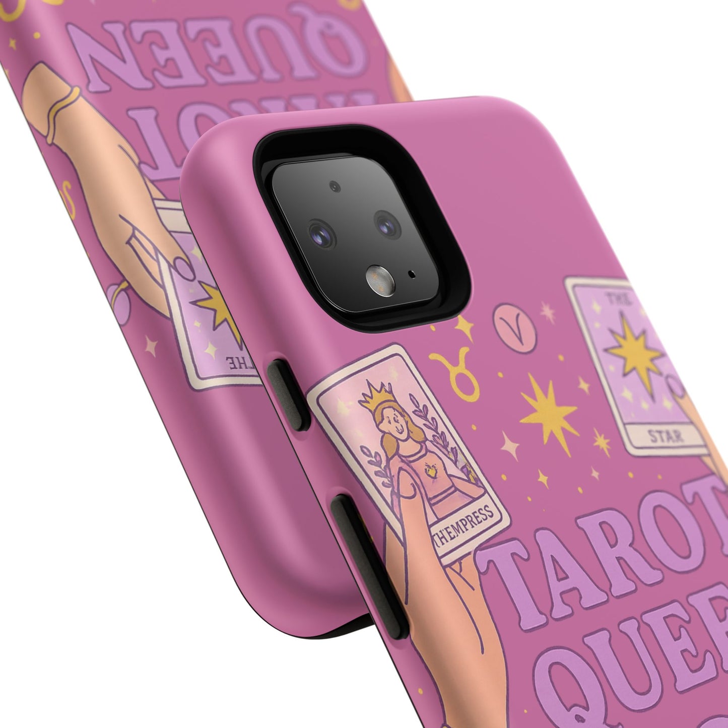 Tarot Queen Phone Case - Mystical Protection for Tarot Lovers, Astrology Gift, Phone Accessory, Witchy Vibe, Unique Smartphone Case