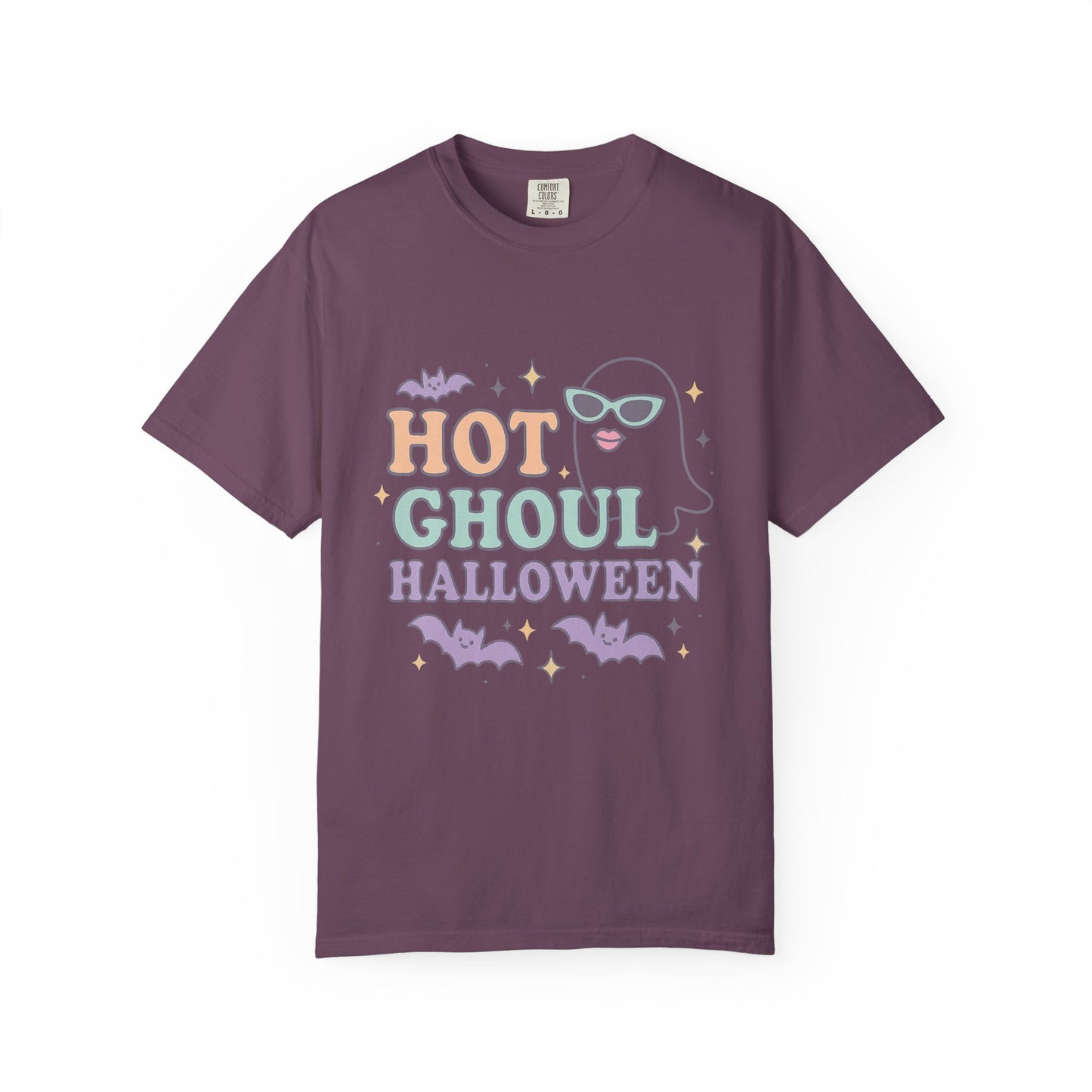 Spooky Cool Comfort Colors T-shirt, Halloween T-shirt, Ghost Shirt, Unisex Halloween Apparel, Cute Halloween Outfit, October Fashion