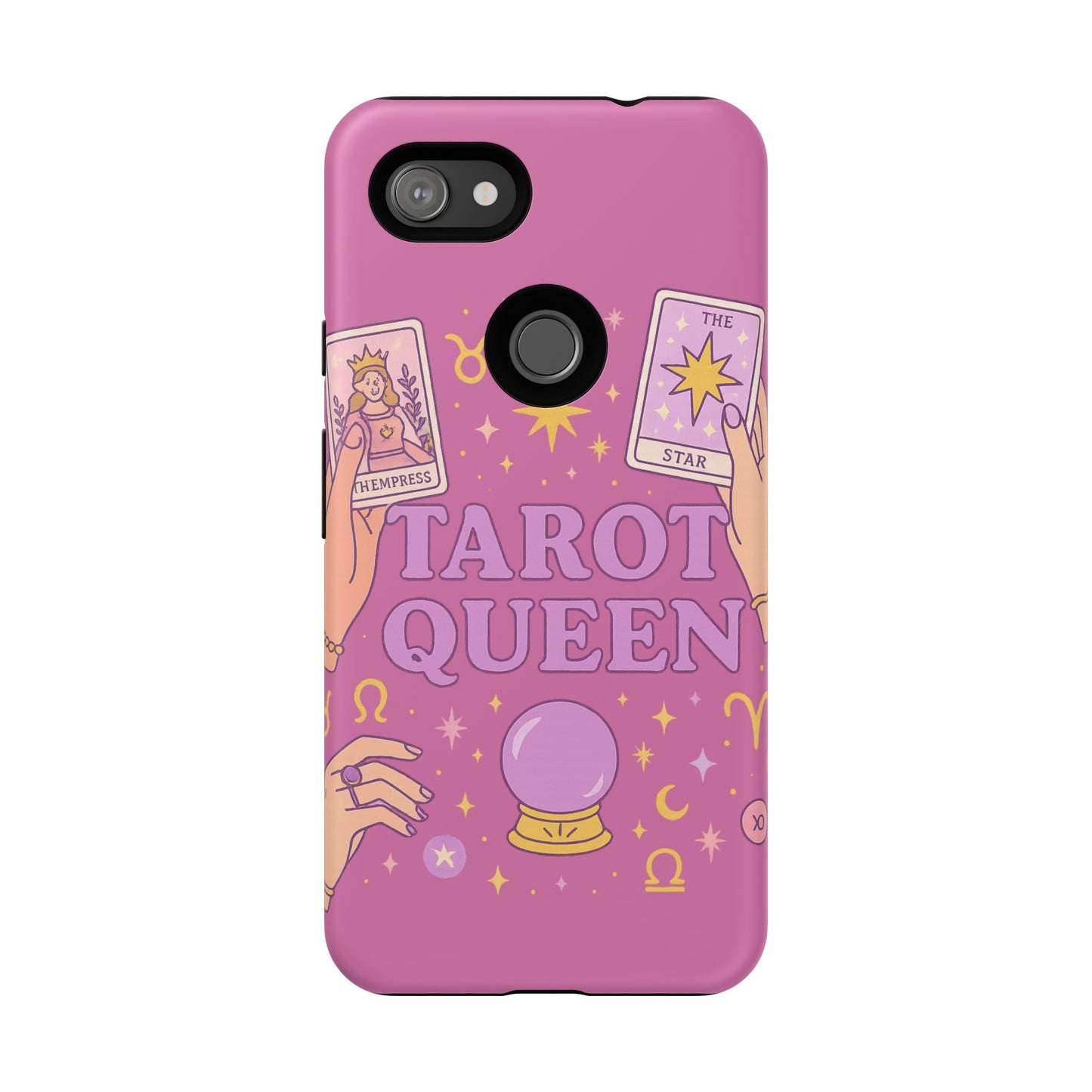 Tarot Queen Phone Case - Mystical Protection for Tarot Lovers, Astrology Gift, Phone Accessory, Witchy Vibe, Unique Smartphone Case