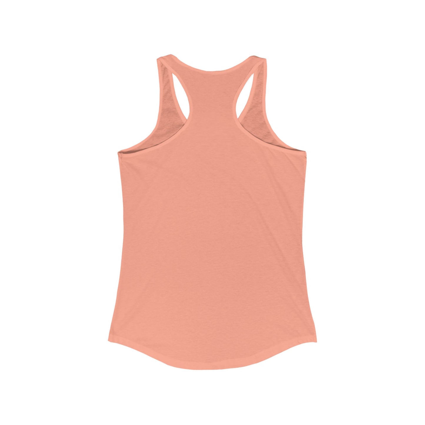 Sunny Summer Vibes Racerback Tank - Perfect for Beach Days, Festivals, Workout, Vacation, Holiday Celebrations