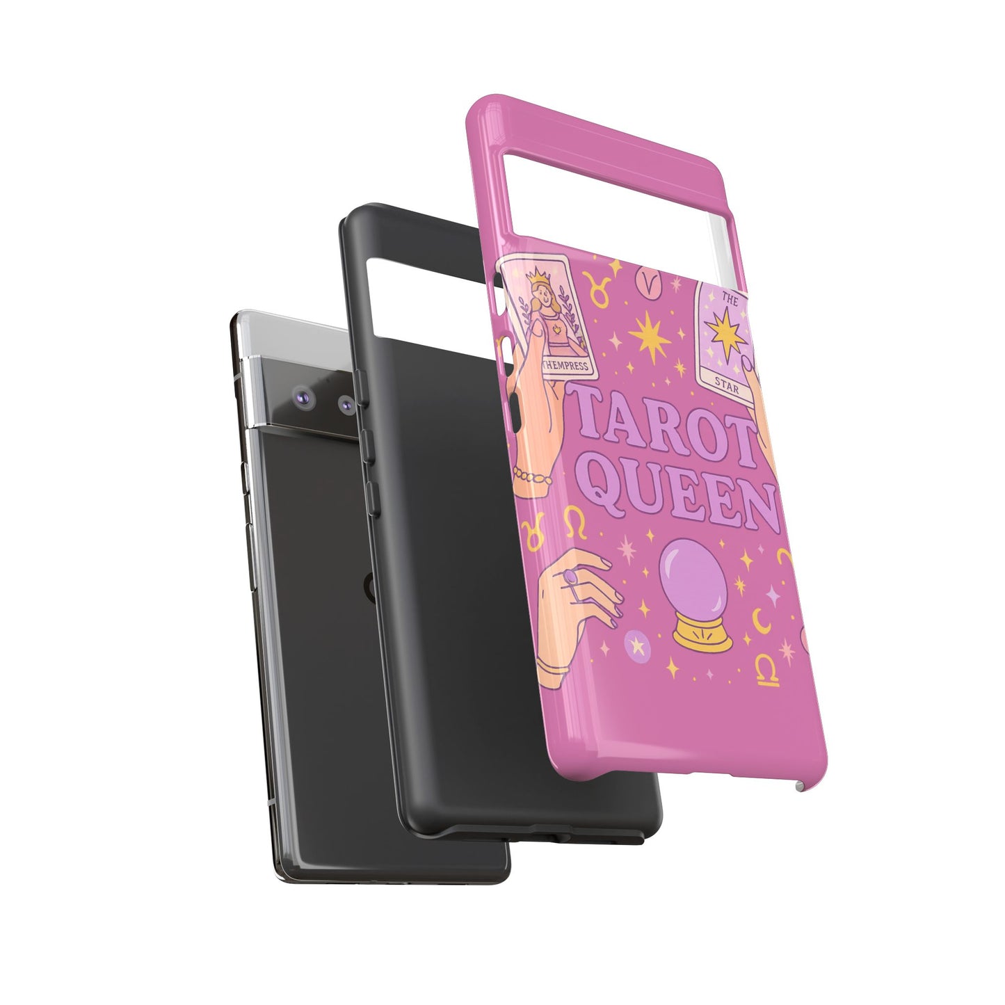 Tarot Queen Phone Case - Mystical Protection for Tarot Lovers, Astrology Gift, Phone Accessory, Witchy Vibe, Unique Smartphone Case