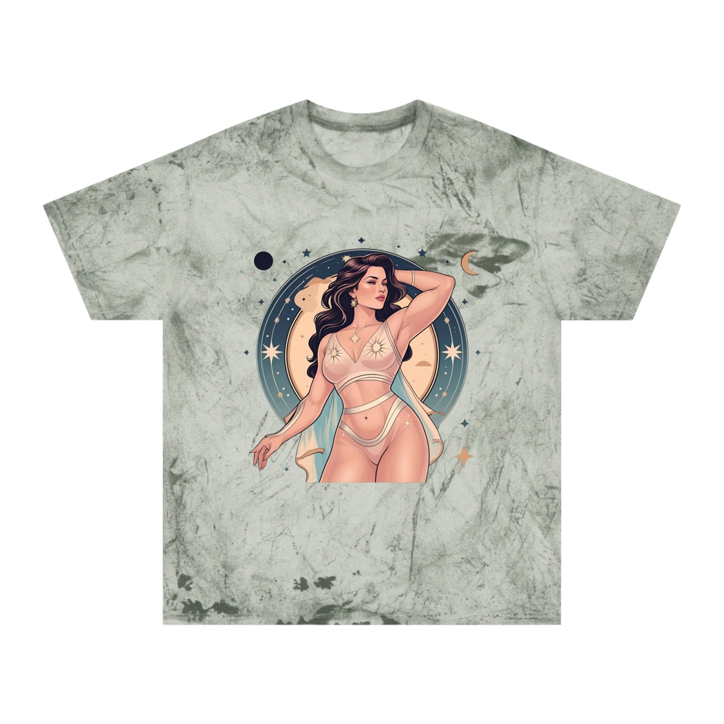 Celestial Vibes Unisex T-Shirt, Trendy Graphic Tee, Astrology Apparel, Unique Gift, Festival Wear, Casual Style