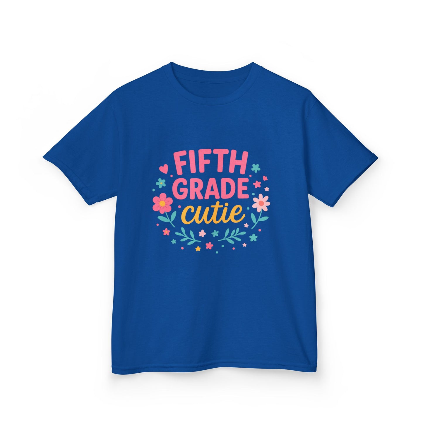Fifth Grade Cuttie Kids Tee, Cute Kids Shirt, Graduation Gift, Back to School, Birthday Tee, Trendy Children’s Apparel