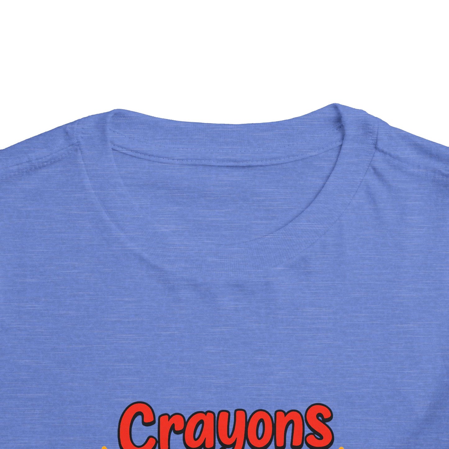 Toddler Super Power Tee, Kids' T-Shirt, Crayon Design, Gift for Preschoolers, Fun Summer Outfit, Birthday Gift Idea